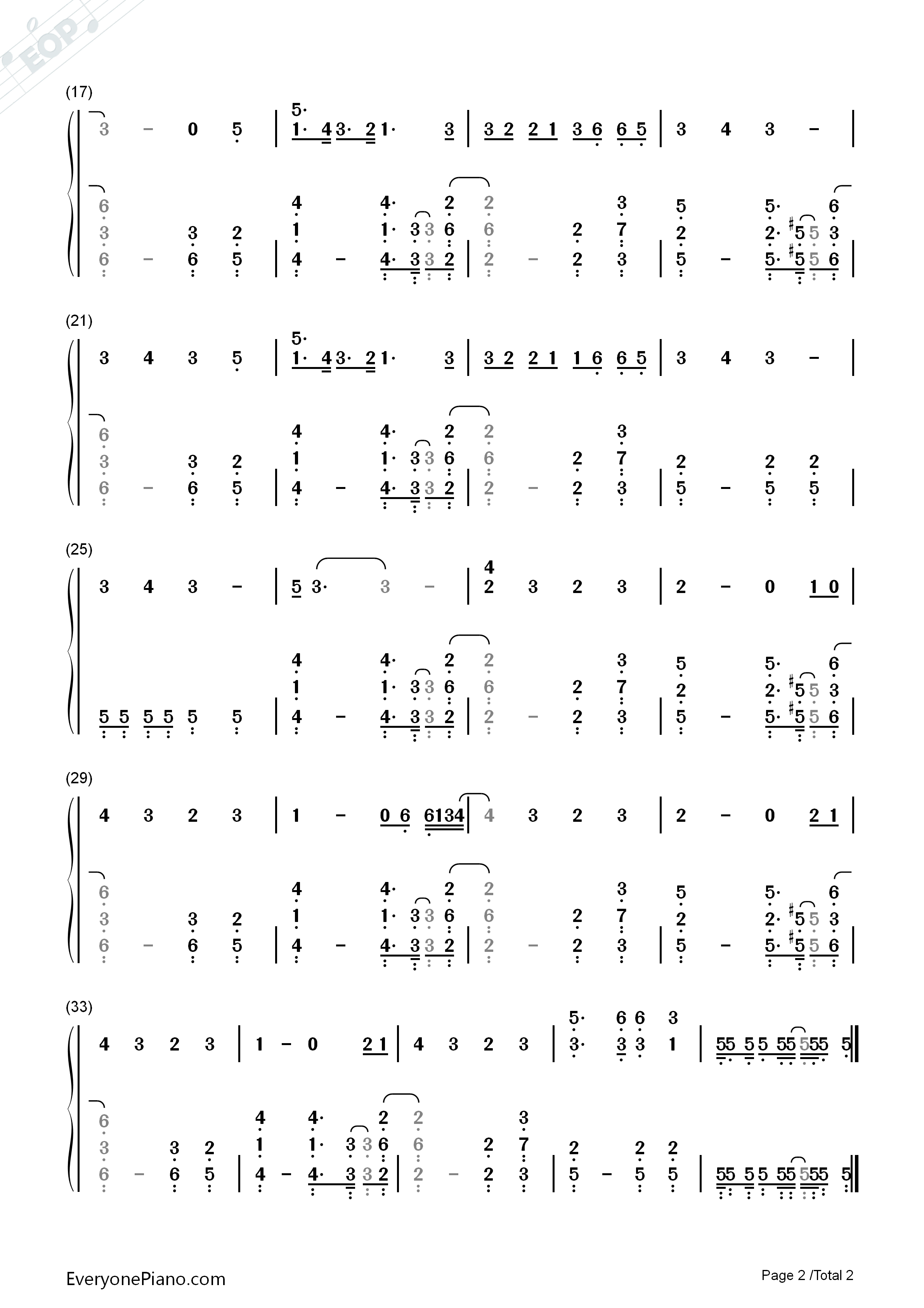 Treasure钢琴简谱_Bruno_Mars演唱