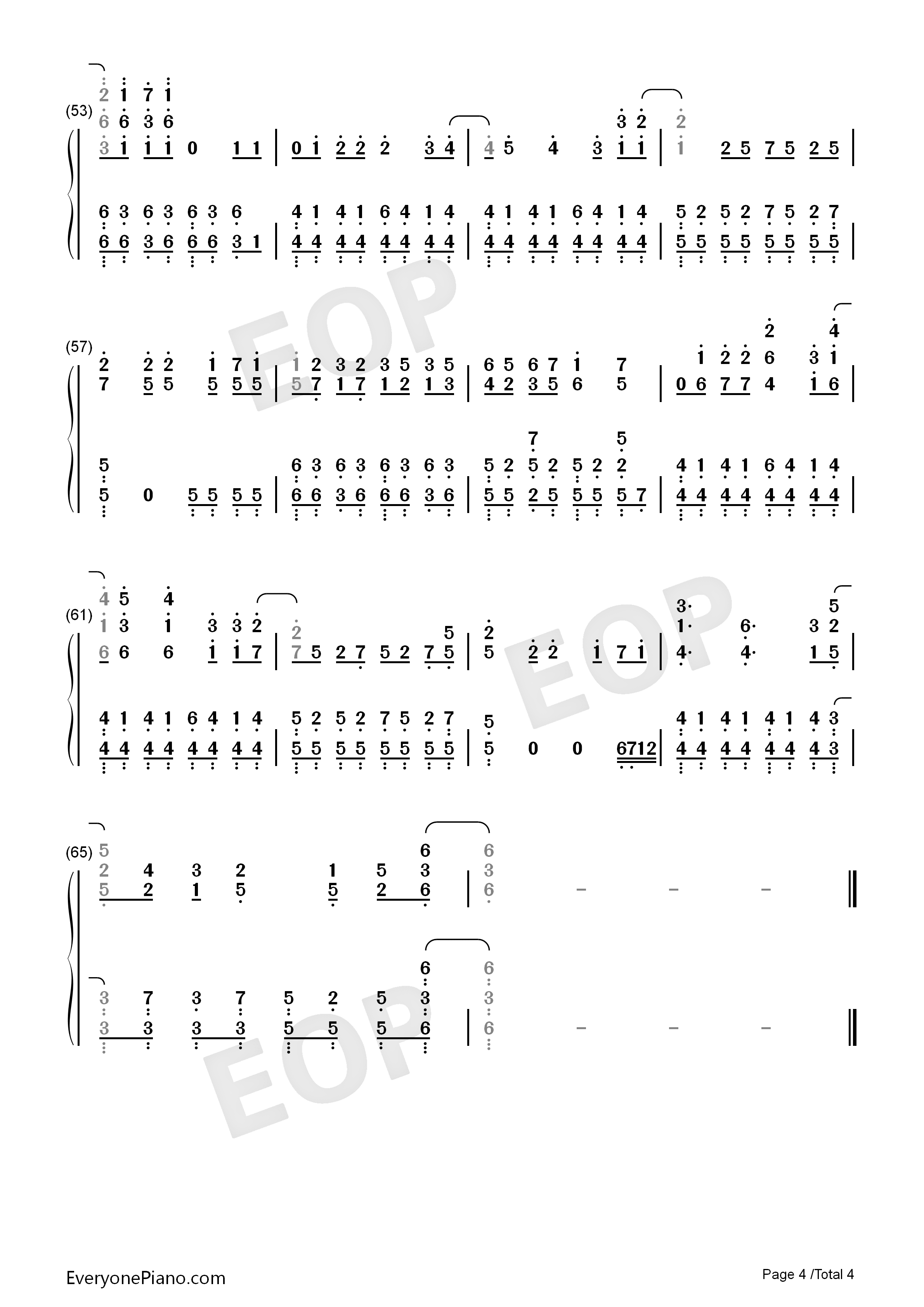INNOCENCE钢琴简谱_蓝井艾露演唱