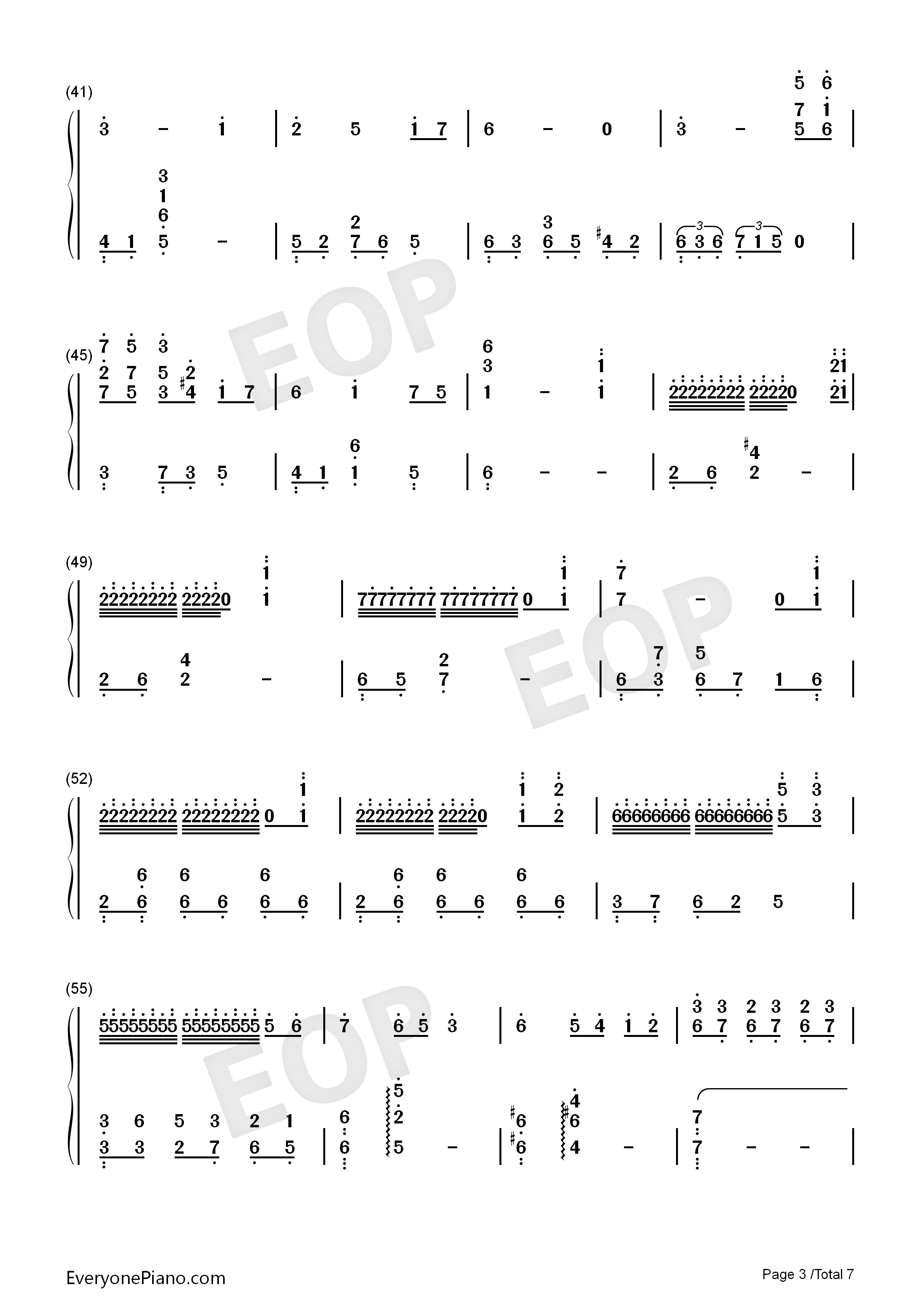 杨柳钢琴简谱_范宗沛__林海演唱