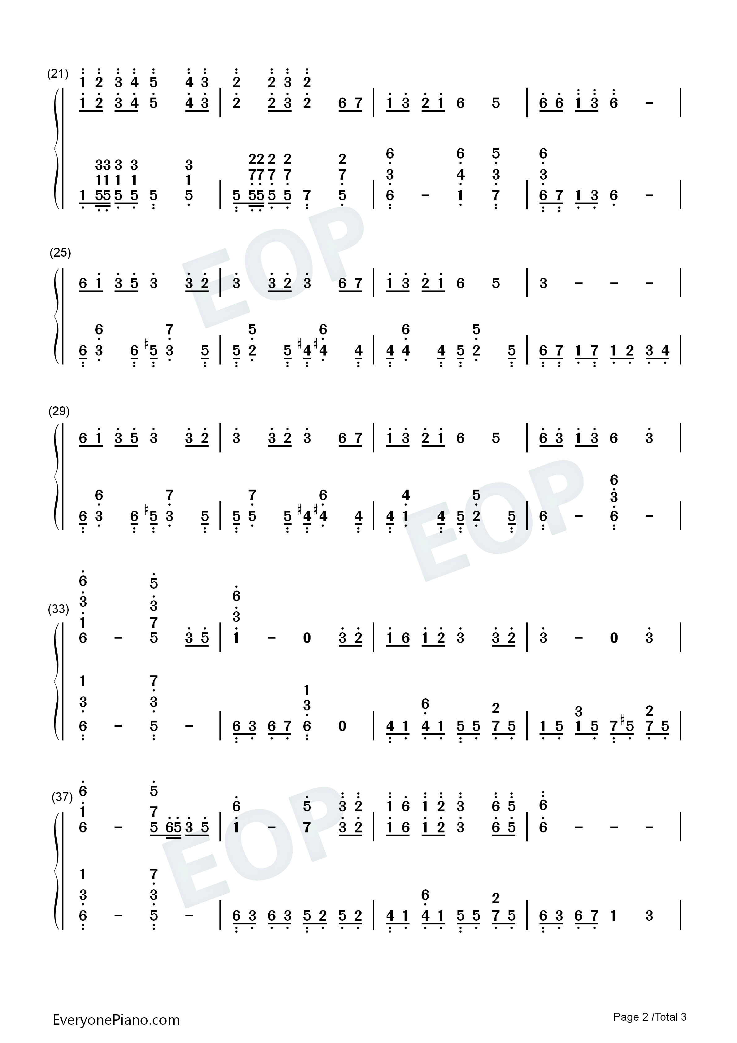 森林狂想曲钢琴简谱_吴金黛演唱