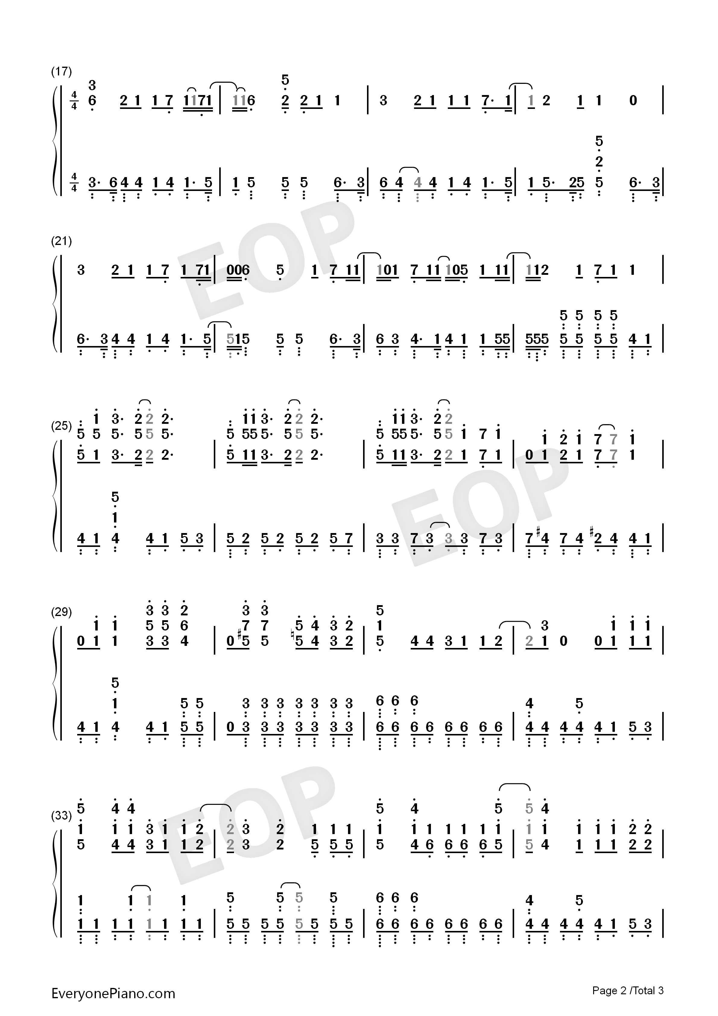 Last_Moment钢琴简谱_SPYAIR演唱