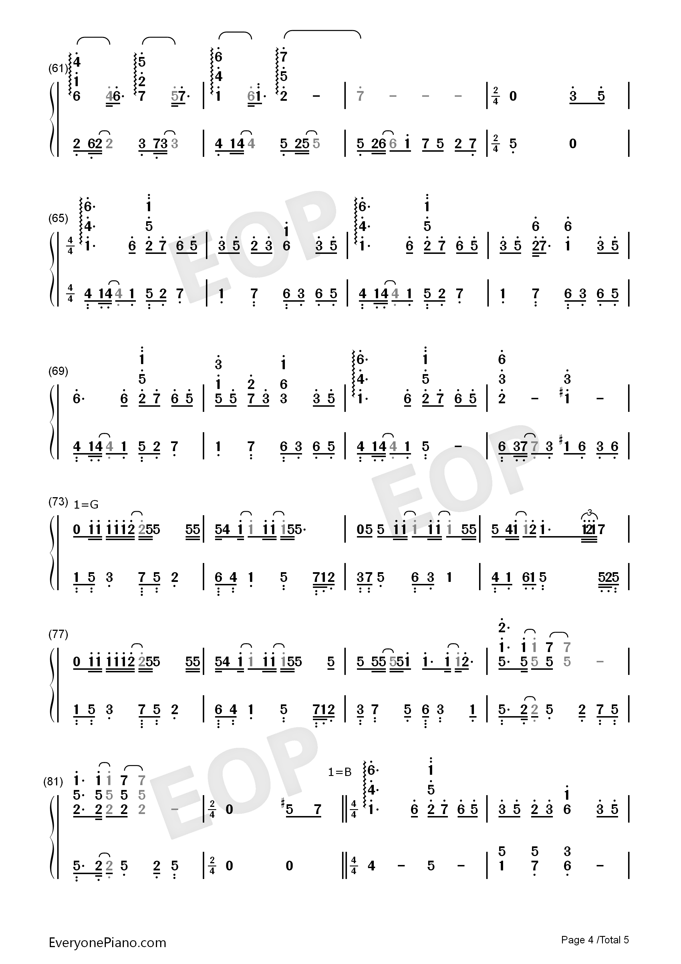 梦的点滴钢琴简谱_松隆子演唱