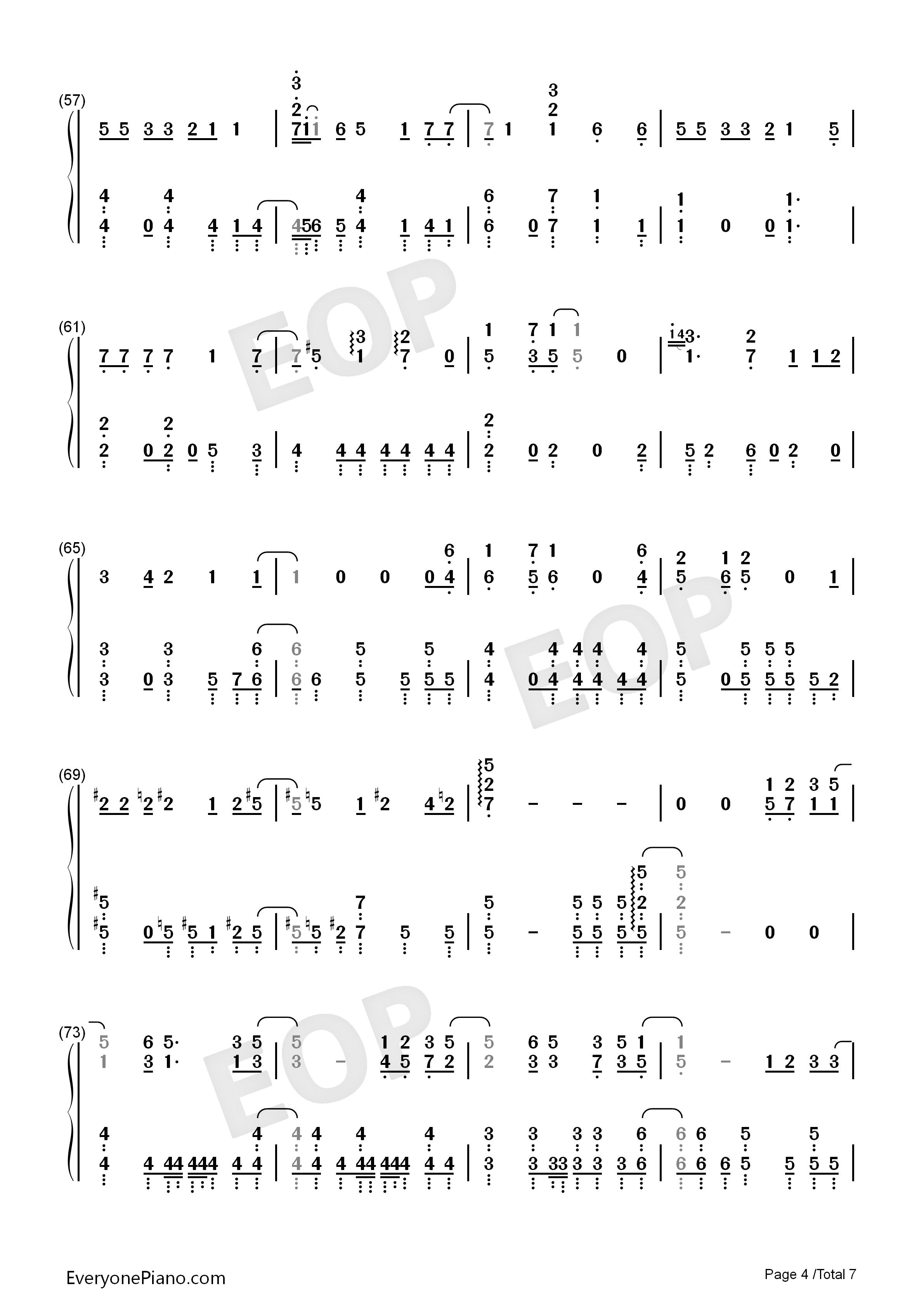 fallen_down钢琴简谱_イカロス（早见沙织）演唱