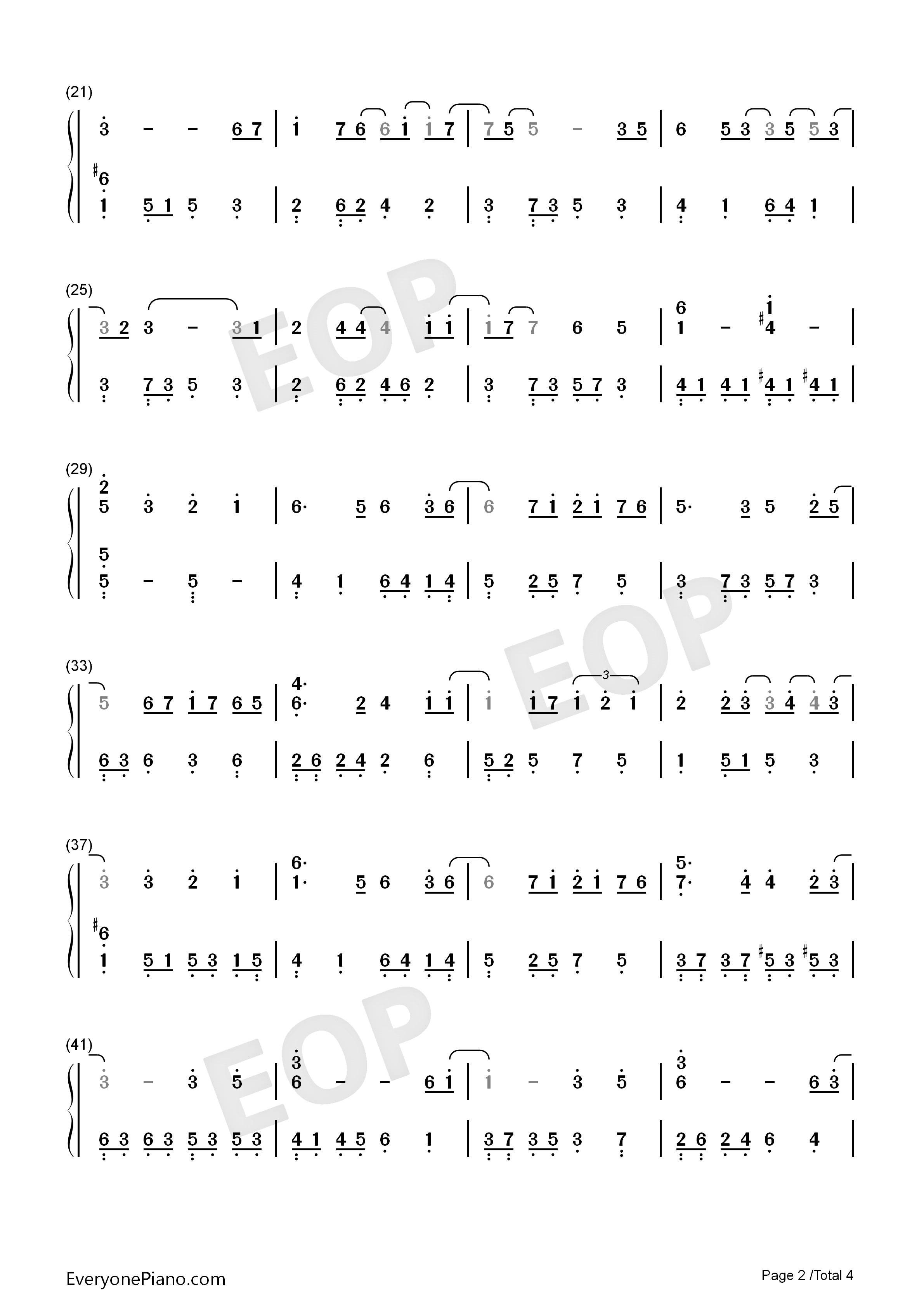 弥敦道钢琴简谱_洪卓立演唱