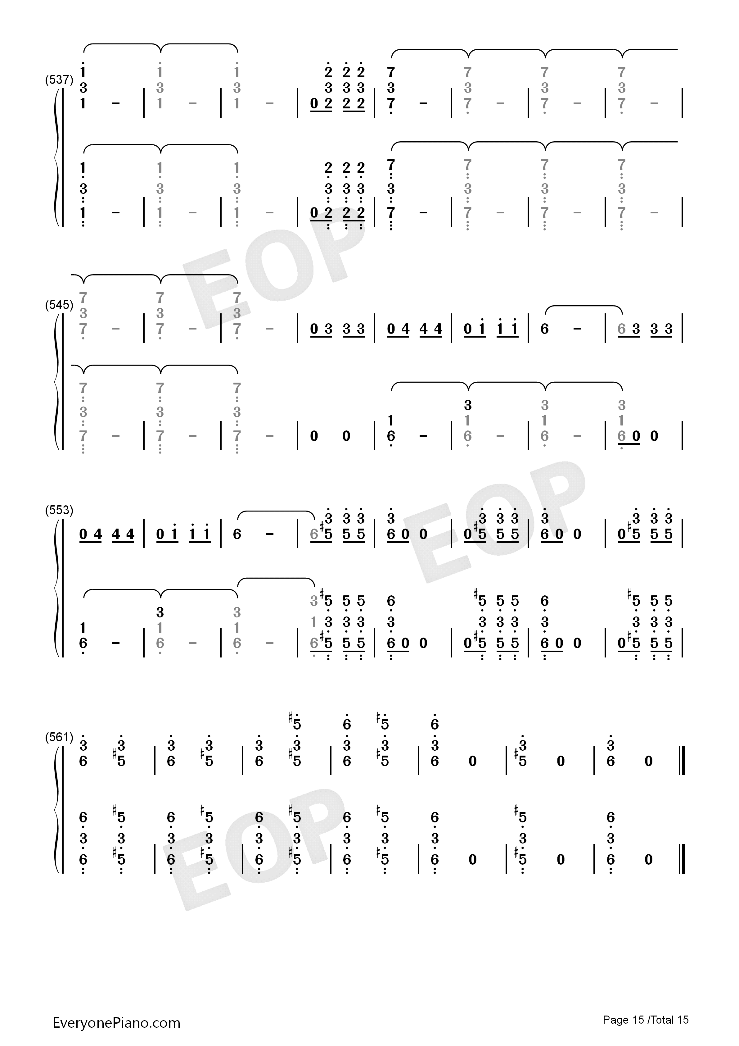 命运交响曲第一乐章钢琴简谱_贝多芬演唱