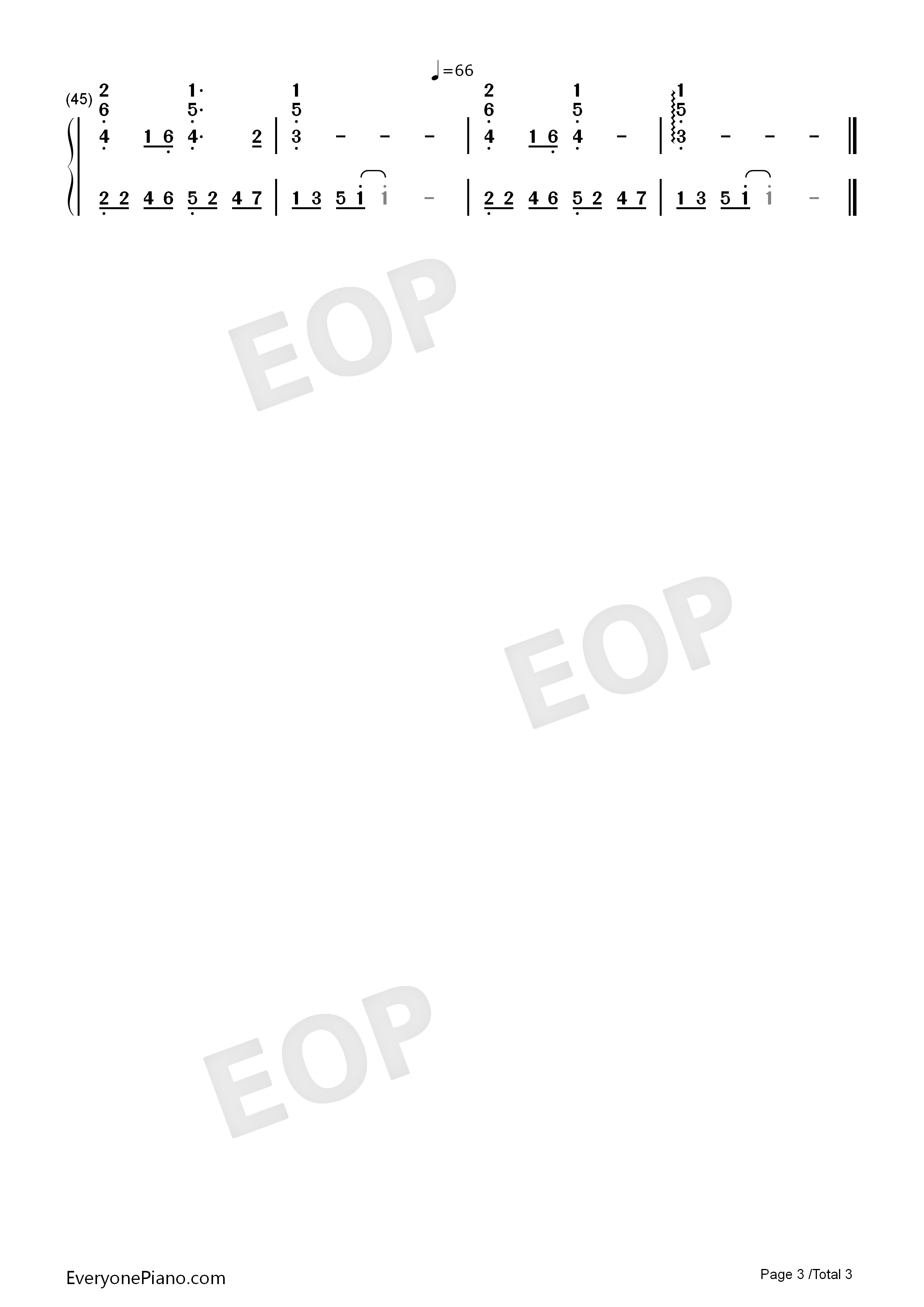 Sakura's_Theme钢琴简谱_火影忍者演唱