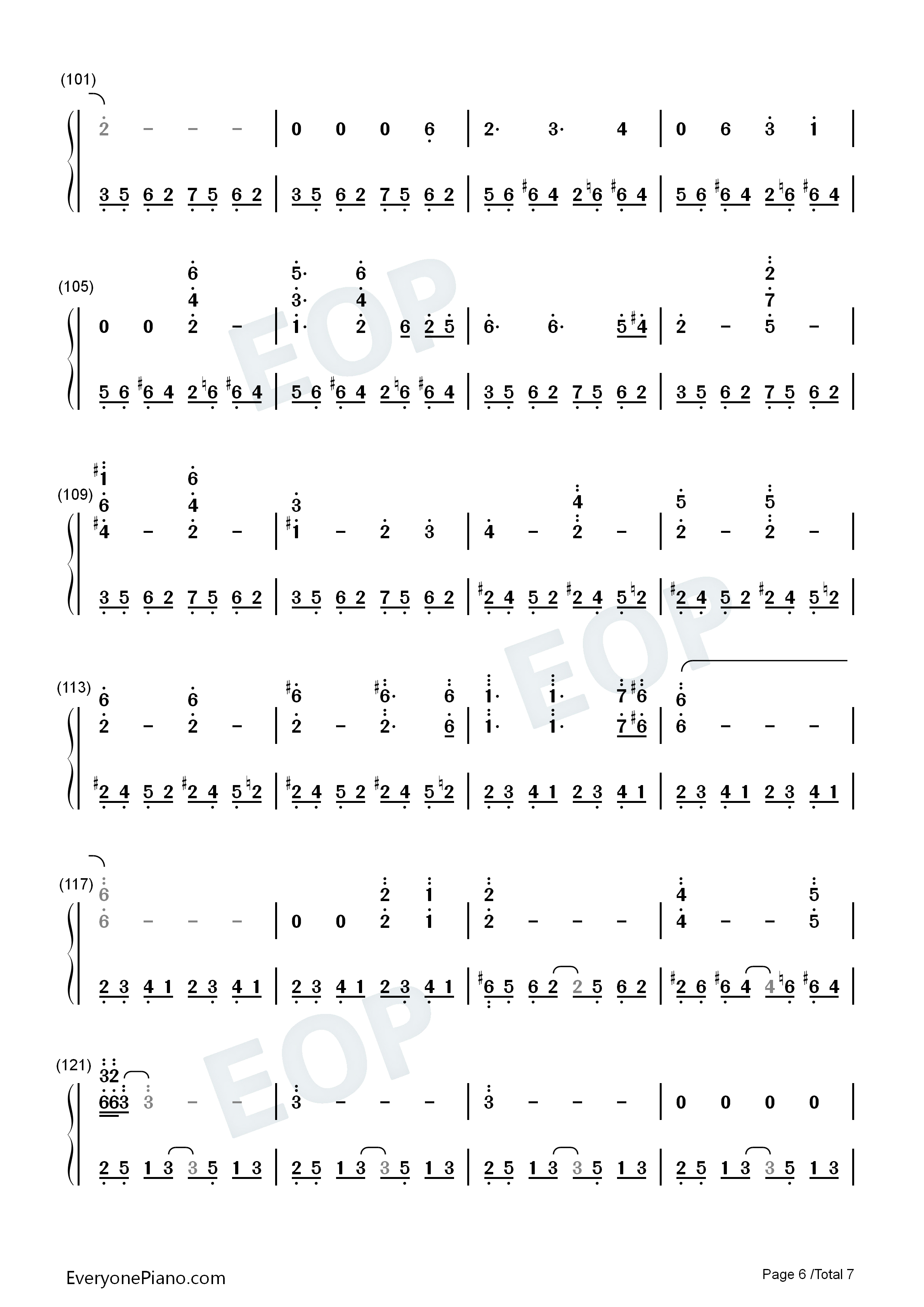 To_Far_Away_Times_钢琴简谱_Yasunori_Mitsuda演唱