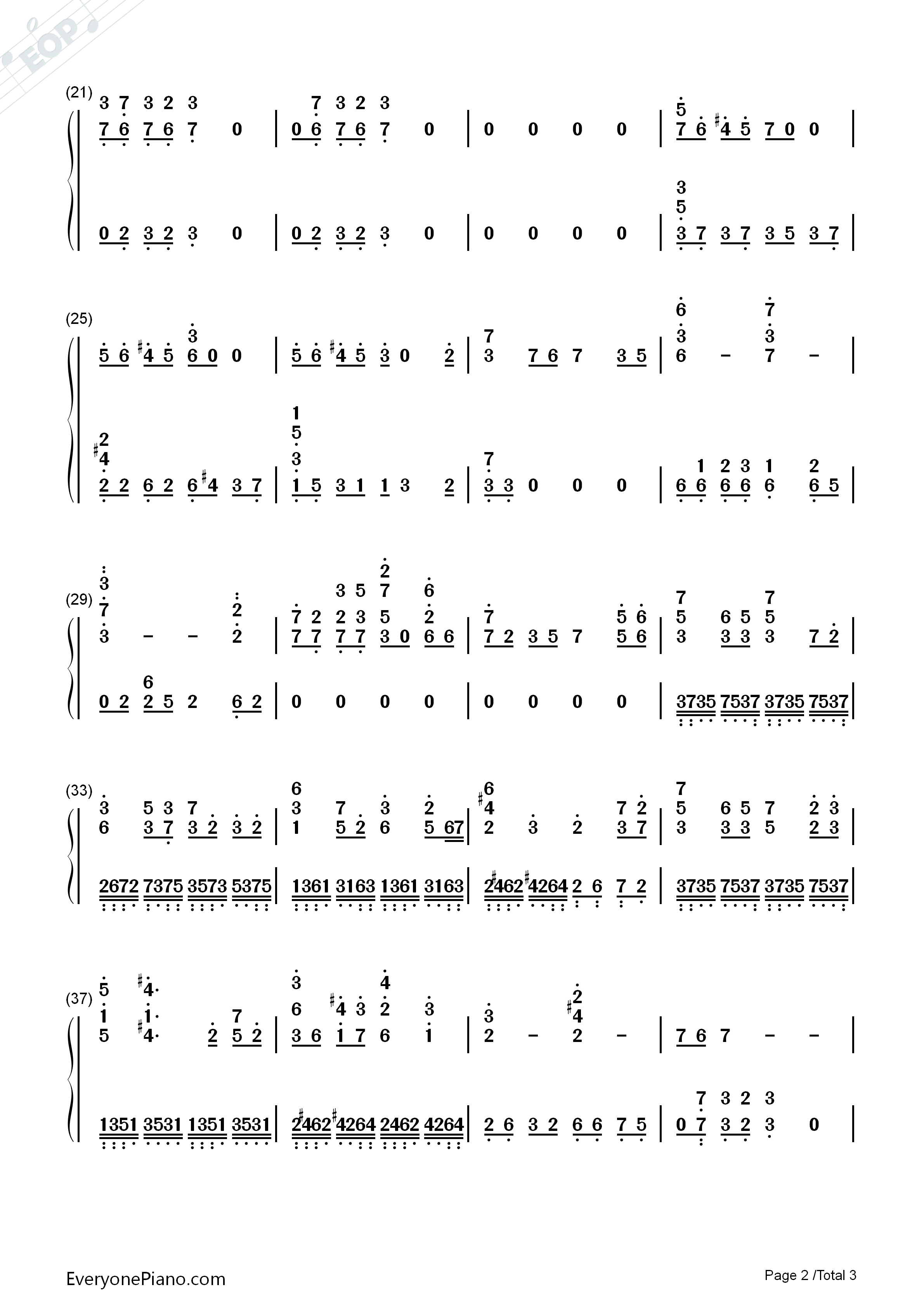 织梦行云钢琴简谱_骆集益演唱