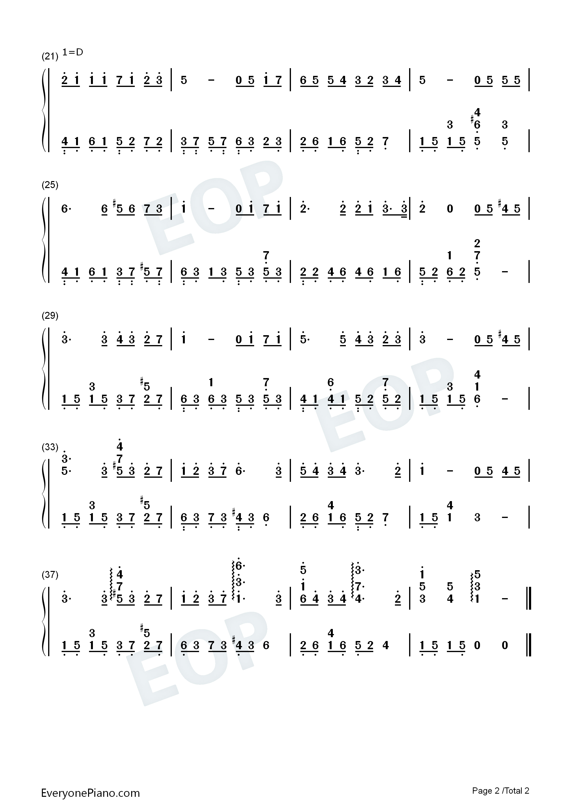 First_Kiss钢琴简谱_周杰伦演唱