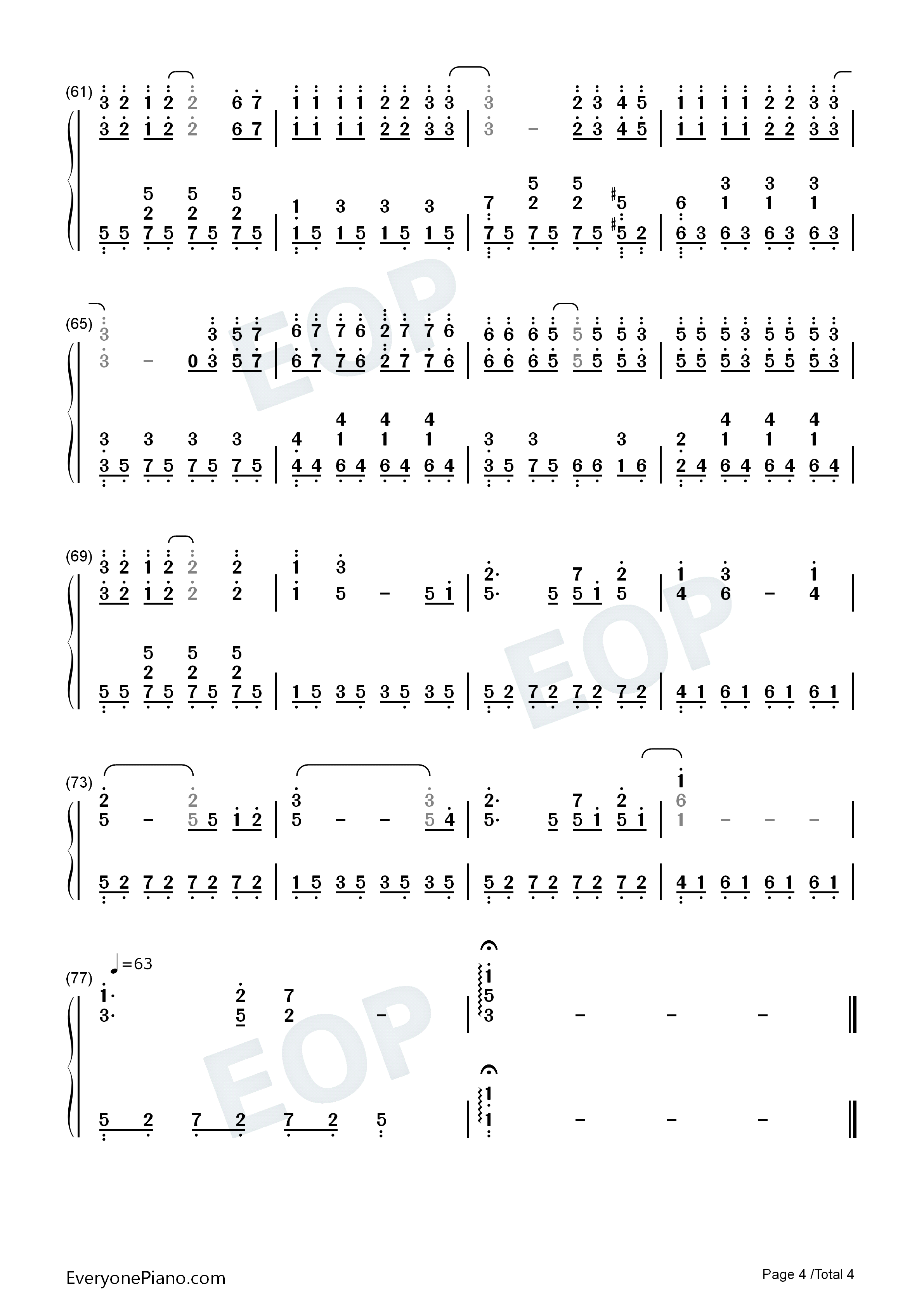 开不了口钢琴简谱_周杰伦演唱