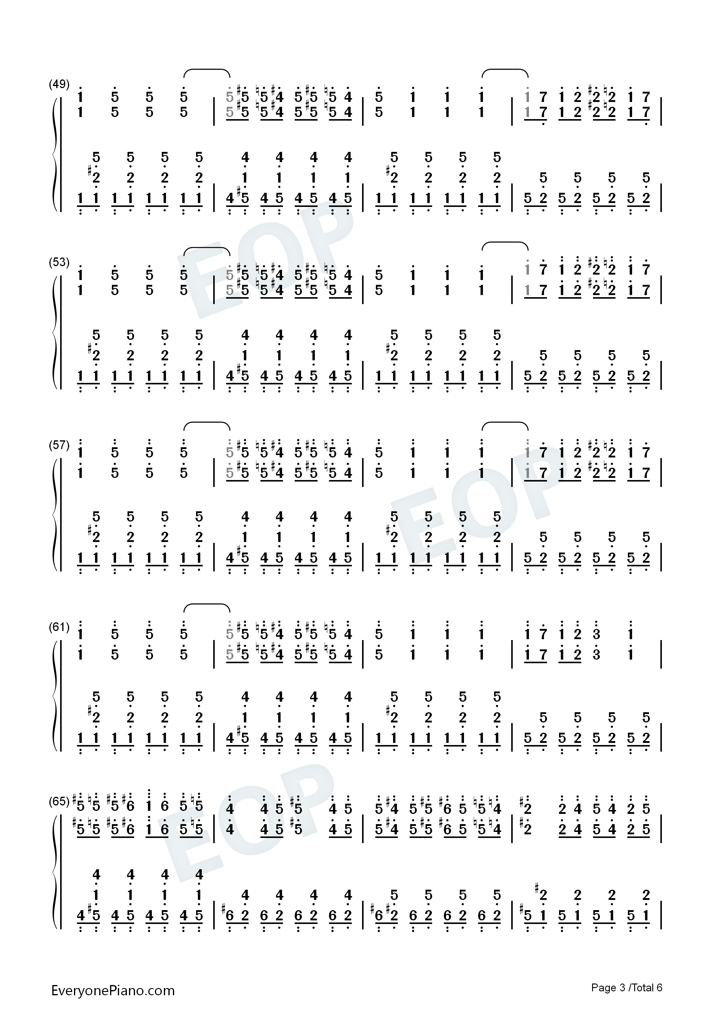 逆鳞狂想曲单人版钢琴简谱_周杰伦演唱