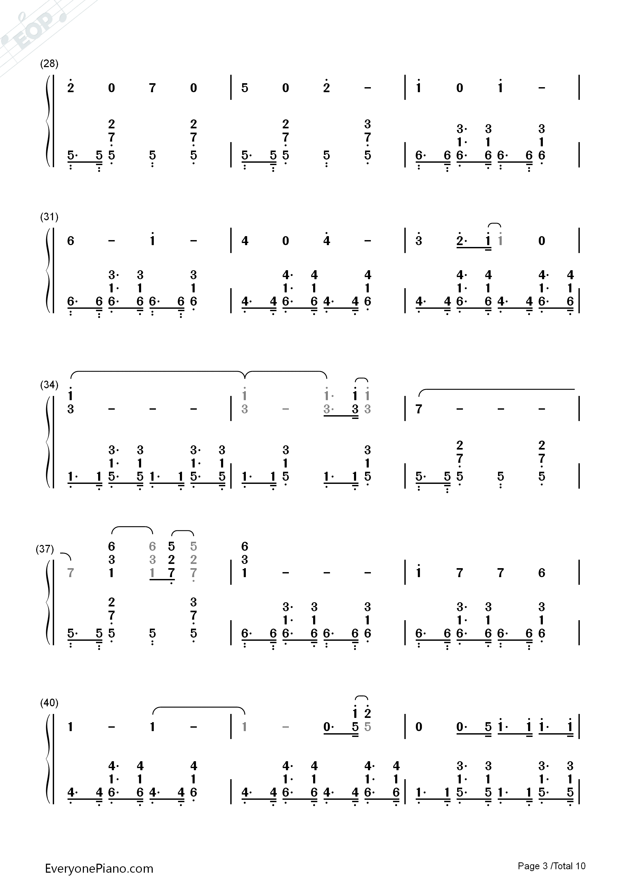 I'm_Yours钢琴简谱_Jason_Mraz演唱
