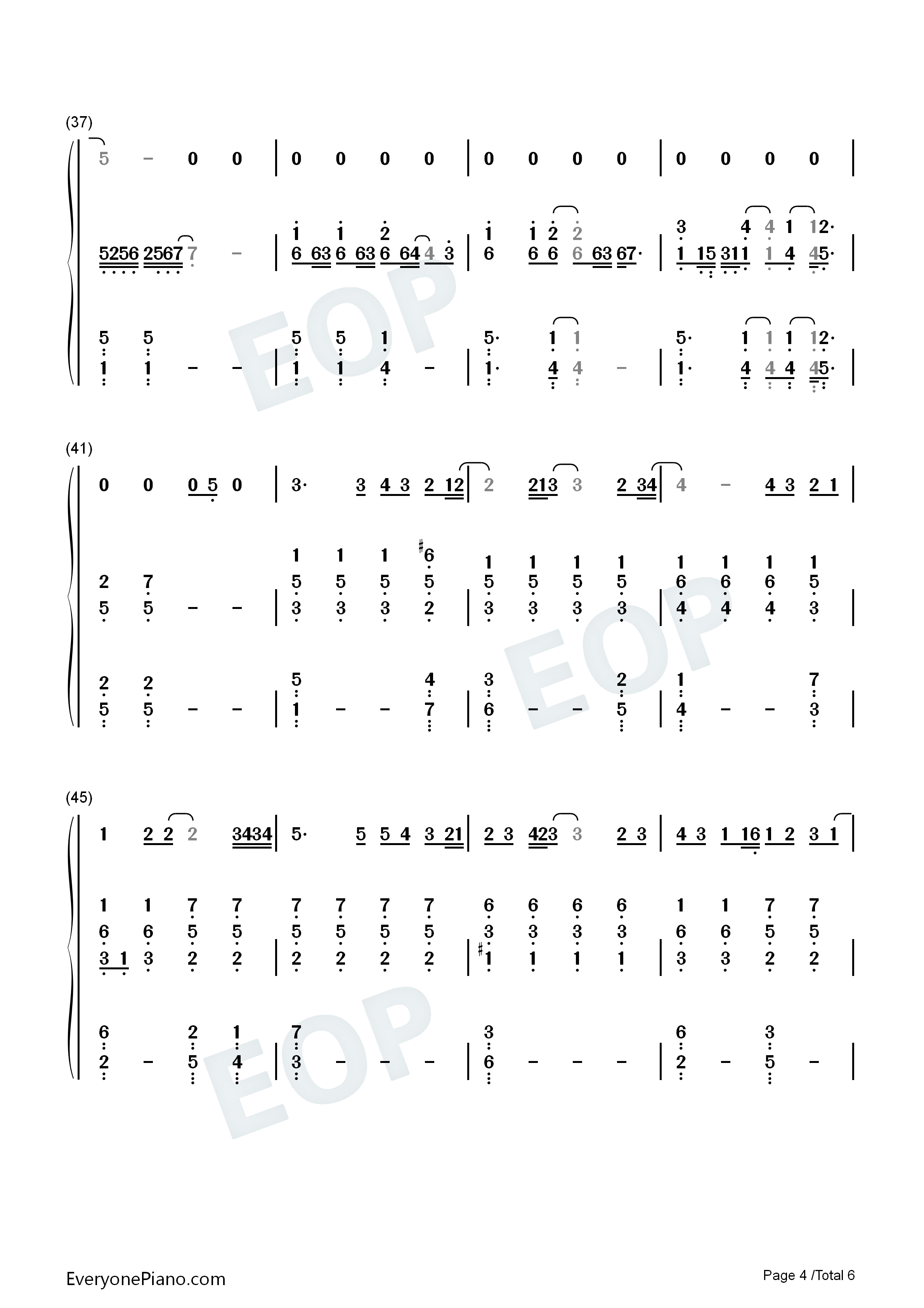 世界末日钢琴简谱_周杰伦演唱