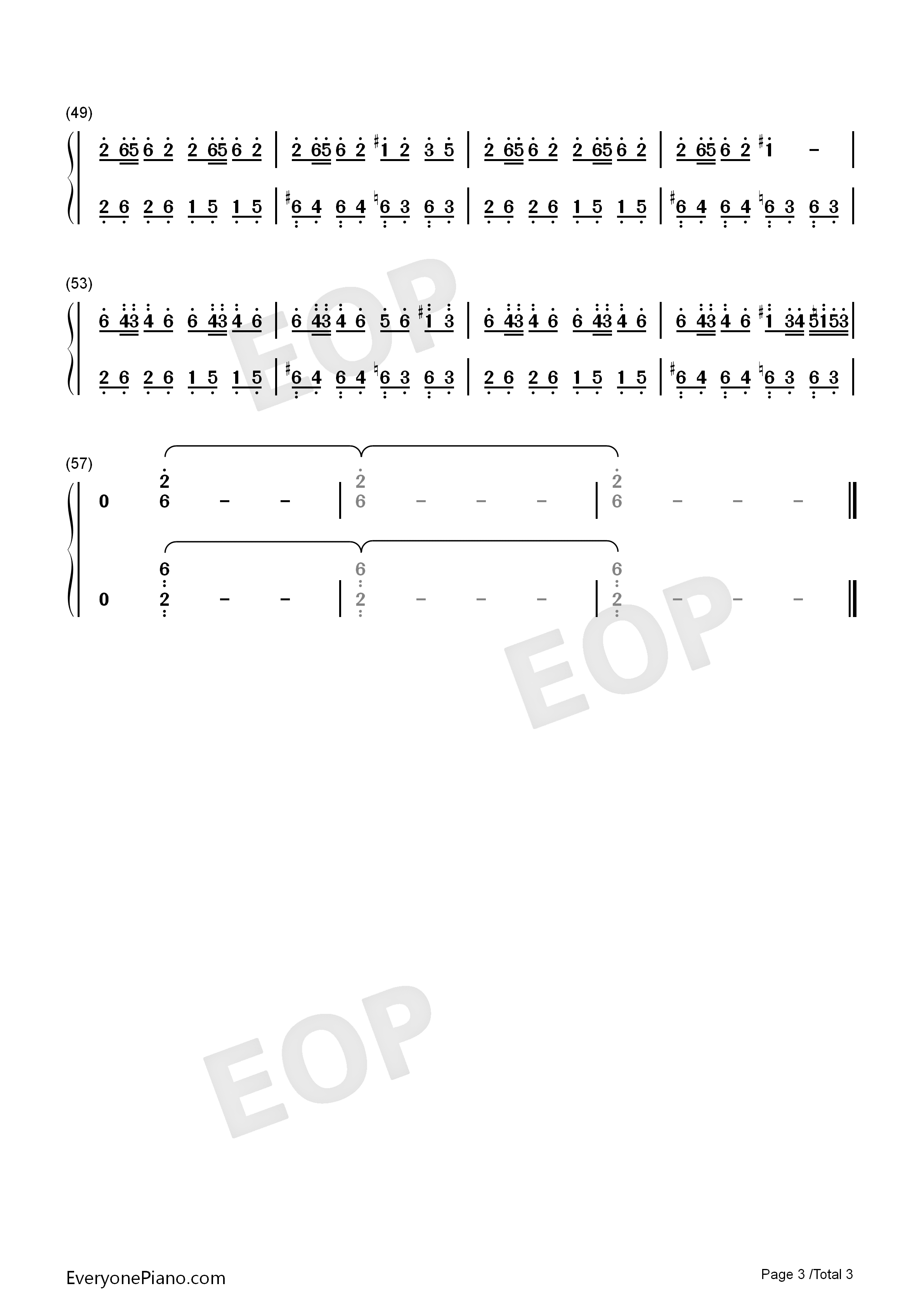 Old_World钢琴简谱_东方Project演唱
