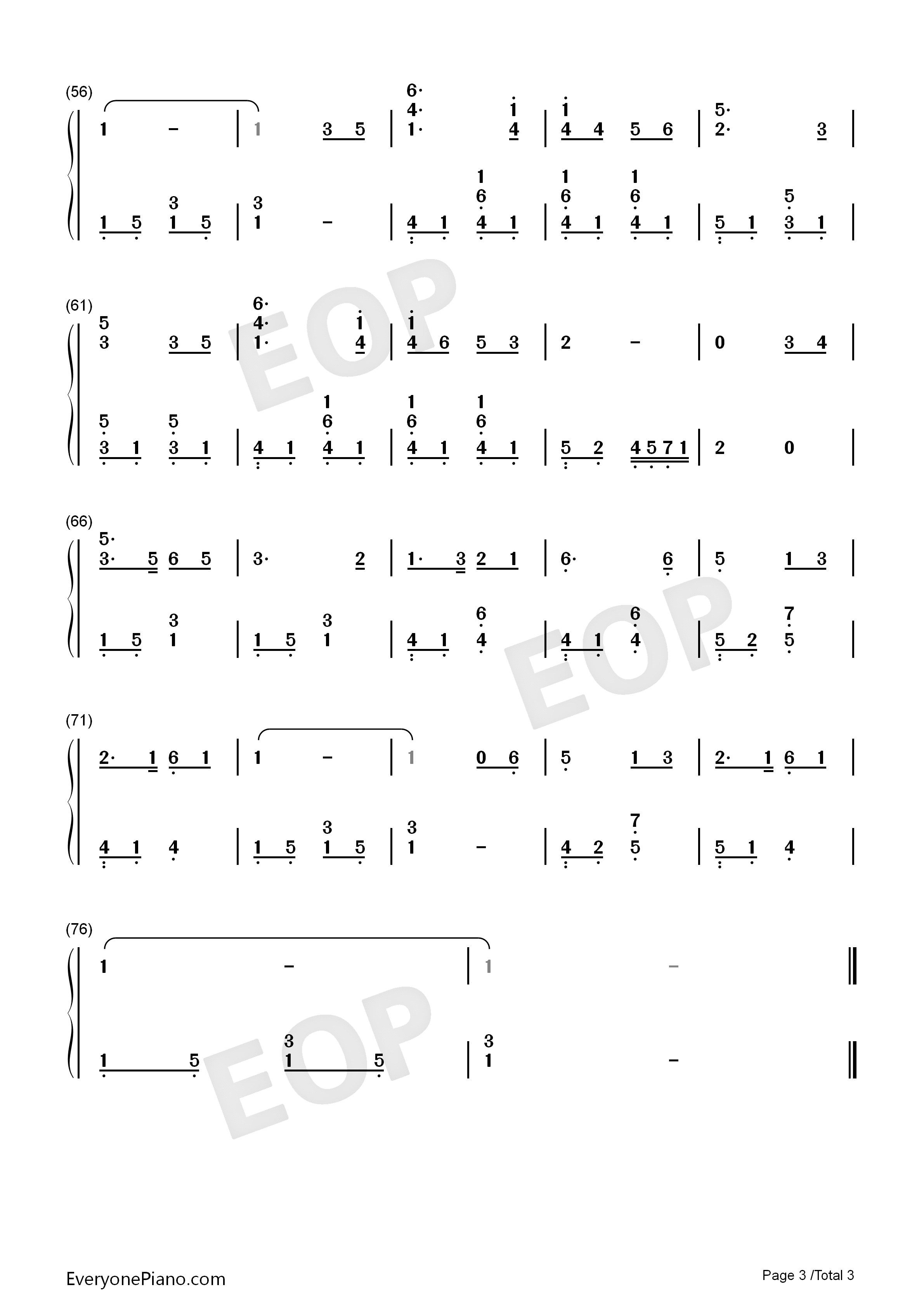 万水千山总是情钢琴简谱_汪明荃演唱