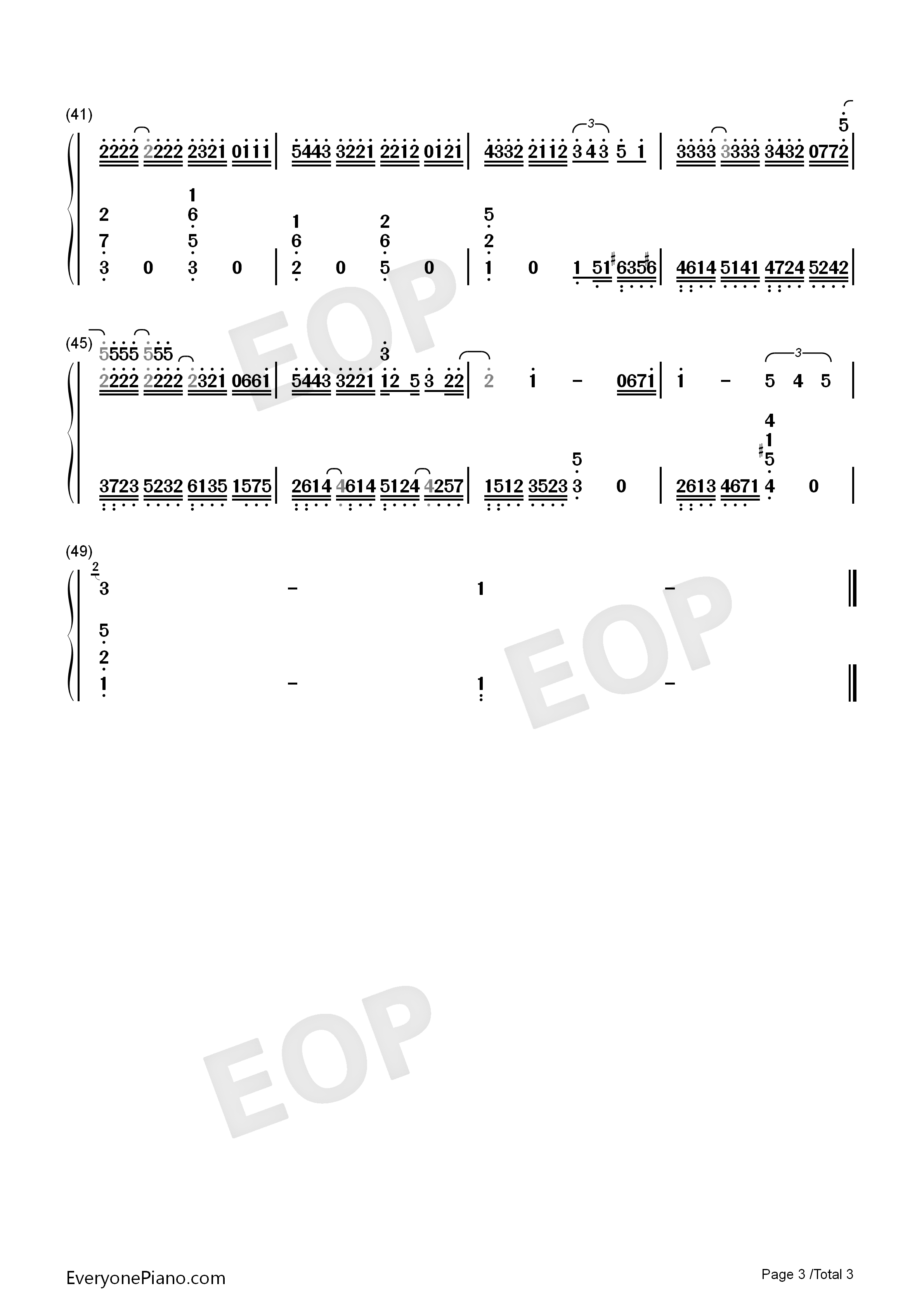 说好的幸福呢独奏版钢琴简谱_周杰伦演唱