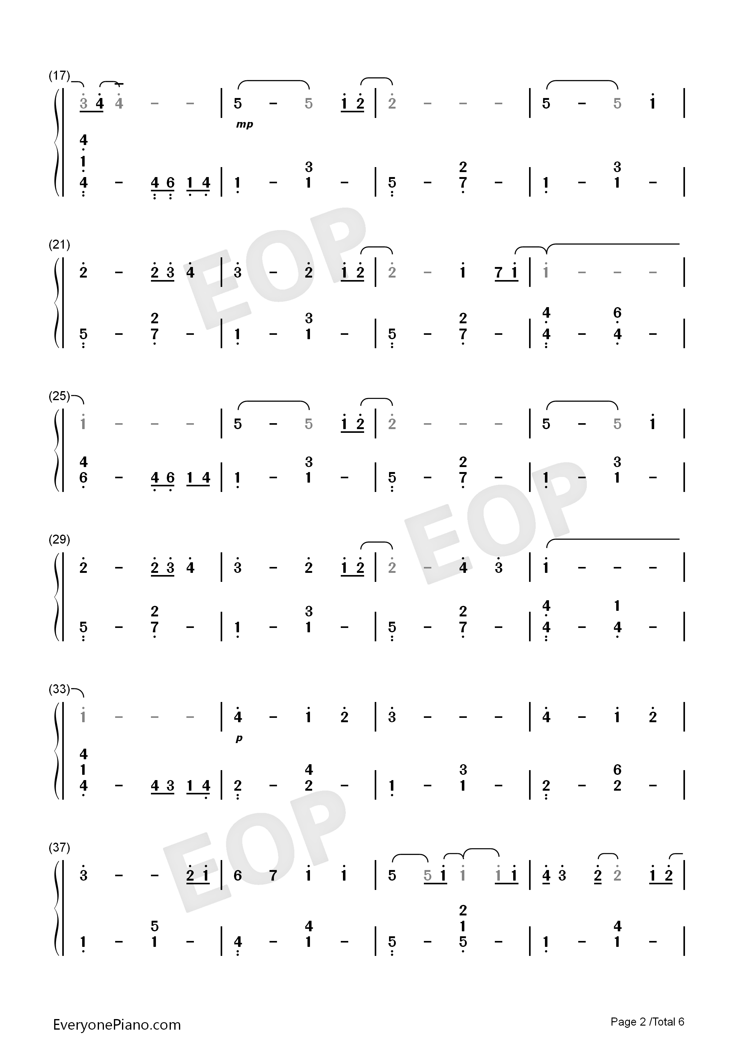 小小的手心简单版钢琴简谱_麻枝准演唱