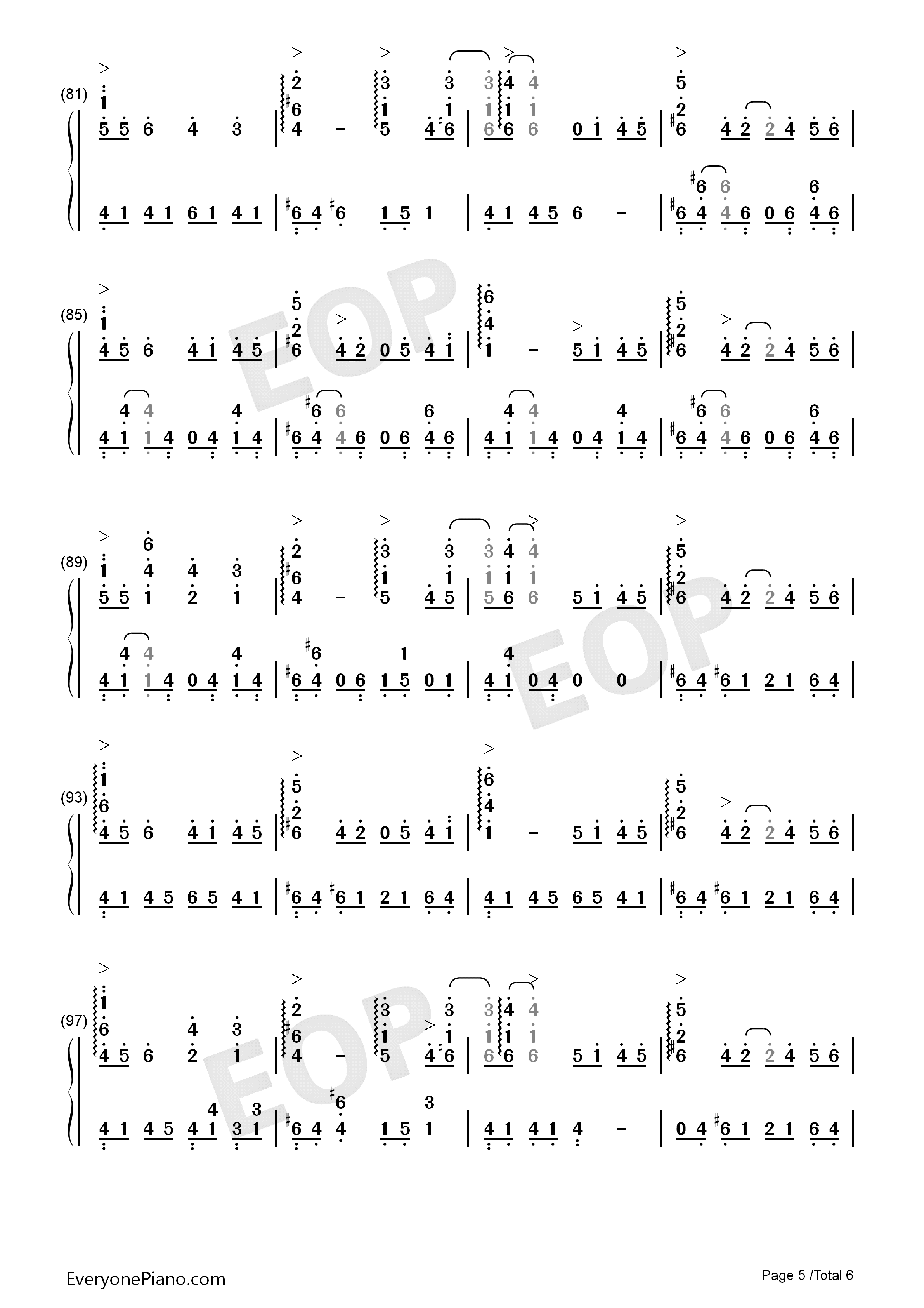 小小的手心简单版钢琴简谱_麻枝准演唱