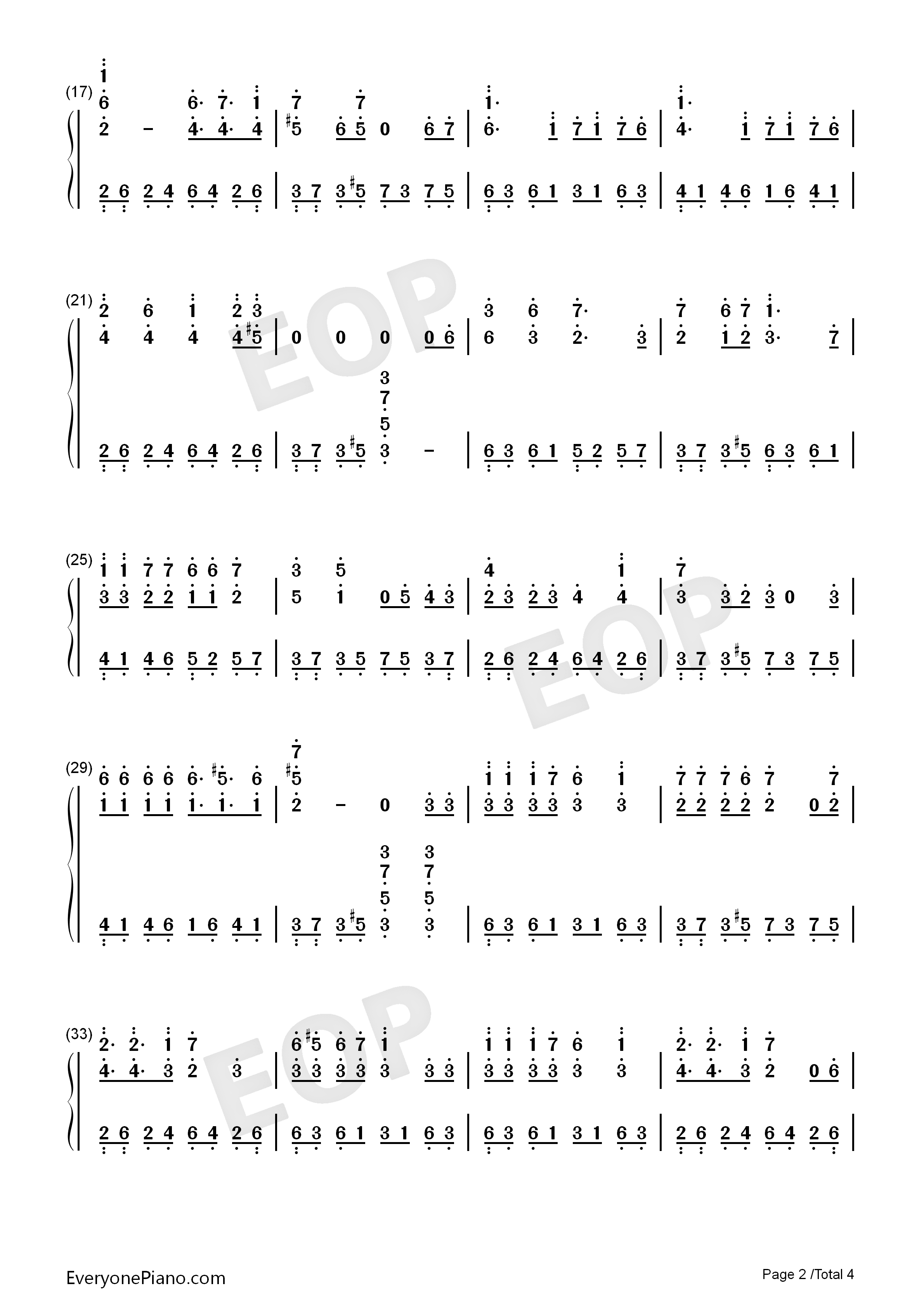 无间道钢琴简谱_刘德华__梁朝伟演唱