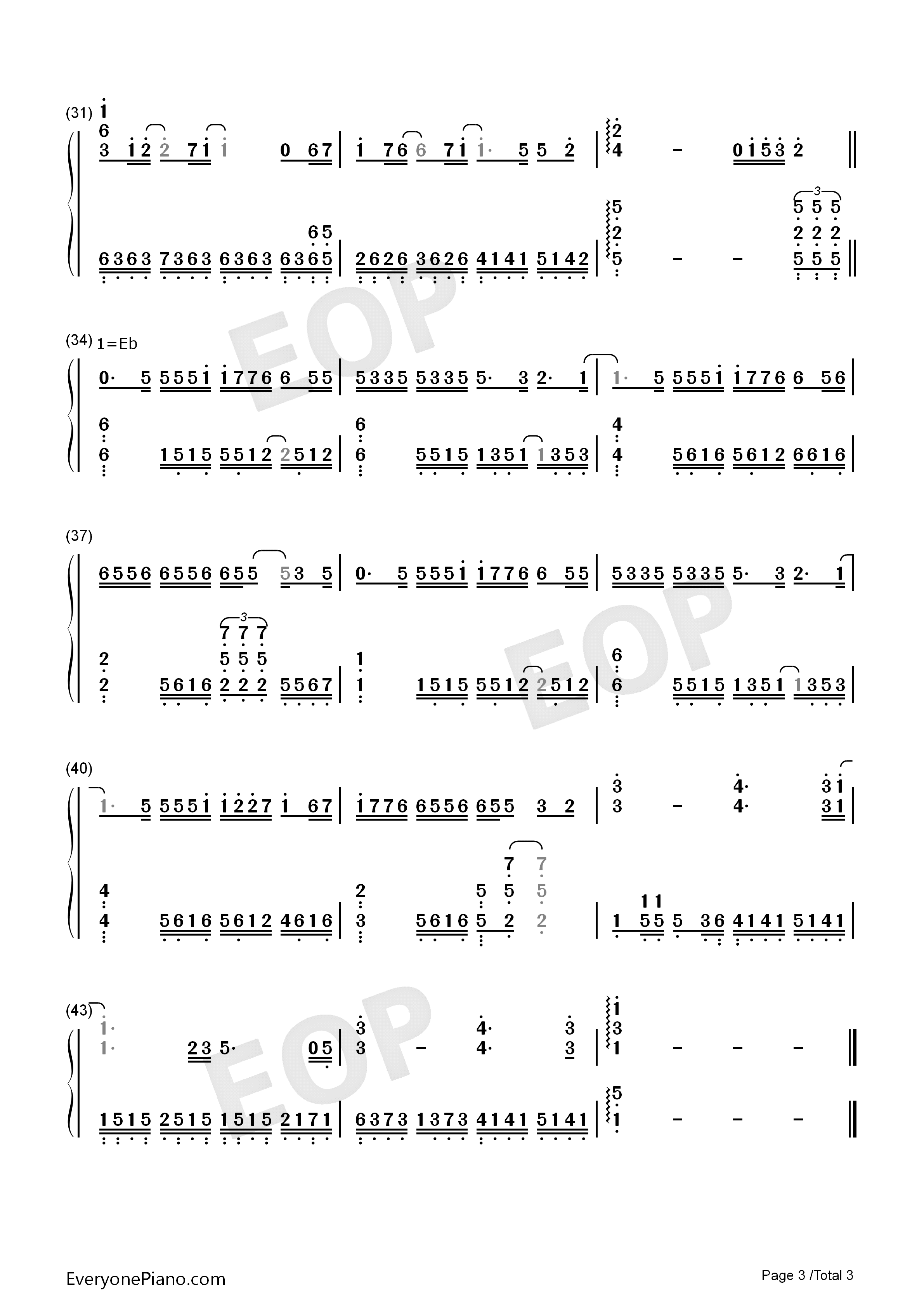 爱在西元前钢琴简谱_周杰伦演唱