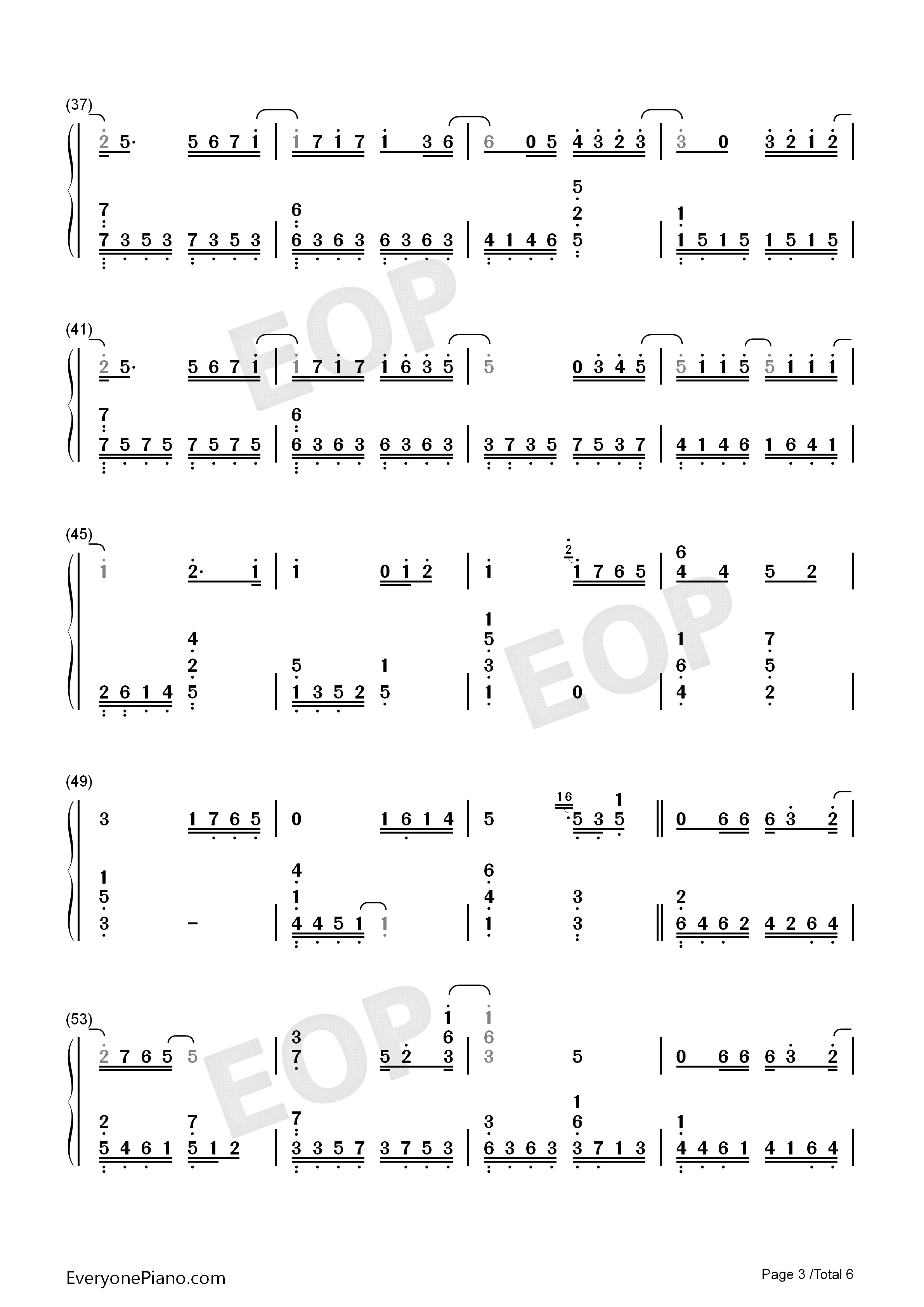 第一次钢琴简谱_光良演唱