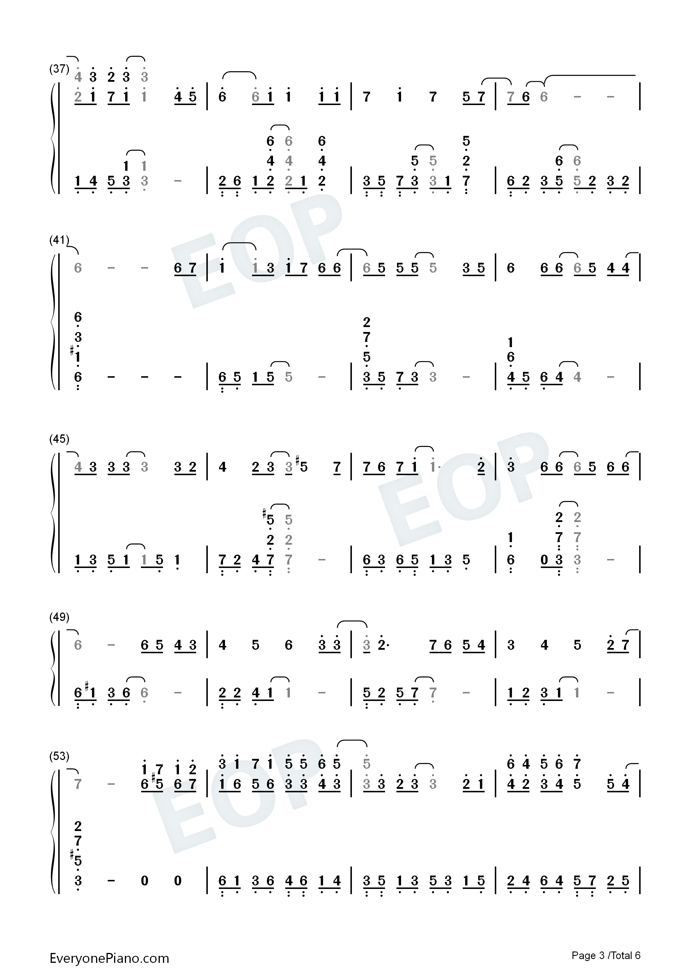 海贼王插曲钢琴简谱_Triplane演唱