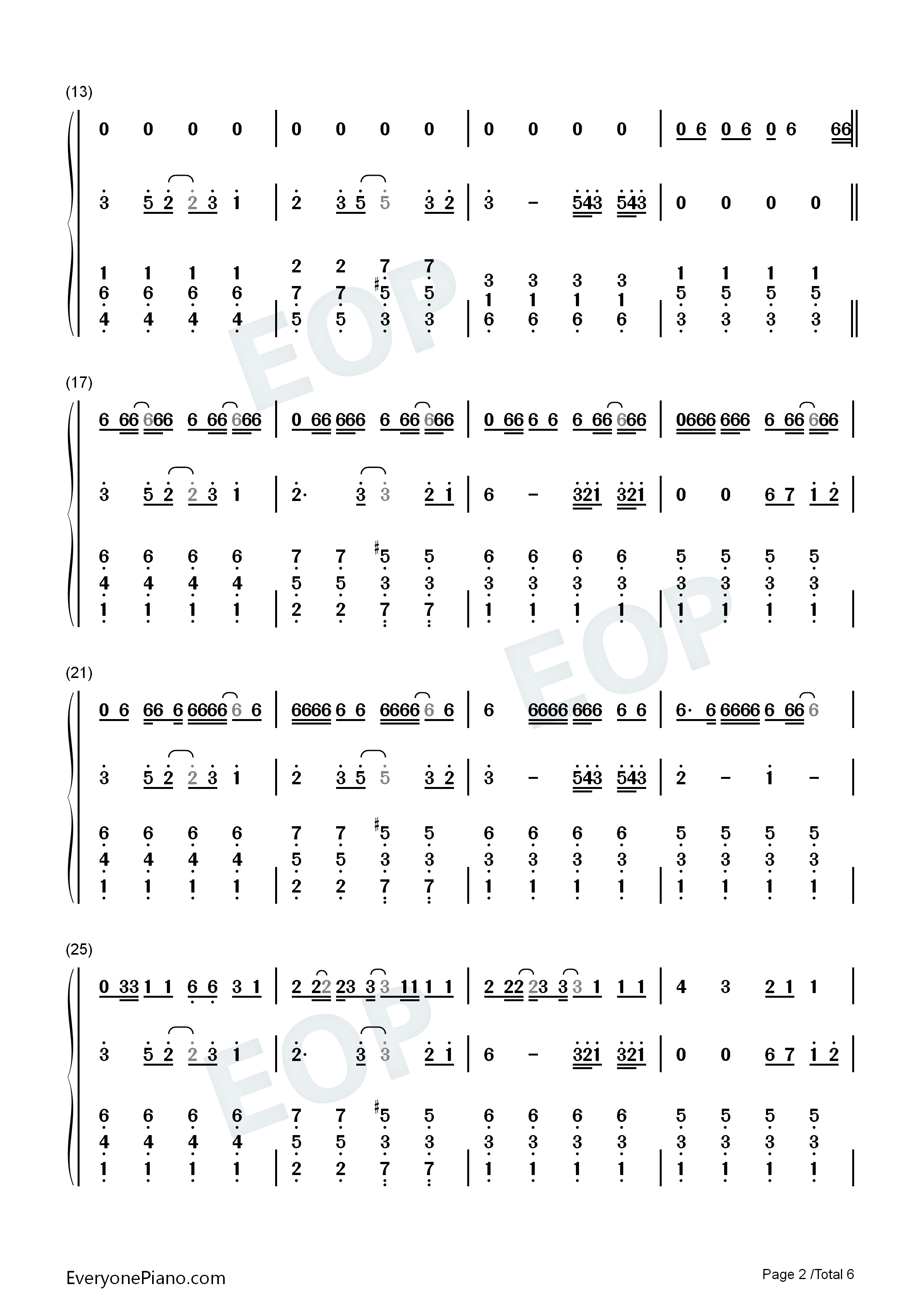 谎言钢琴简谱_BigBang演唱
