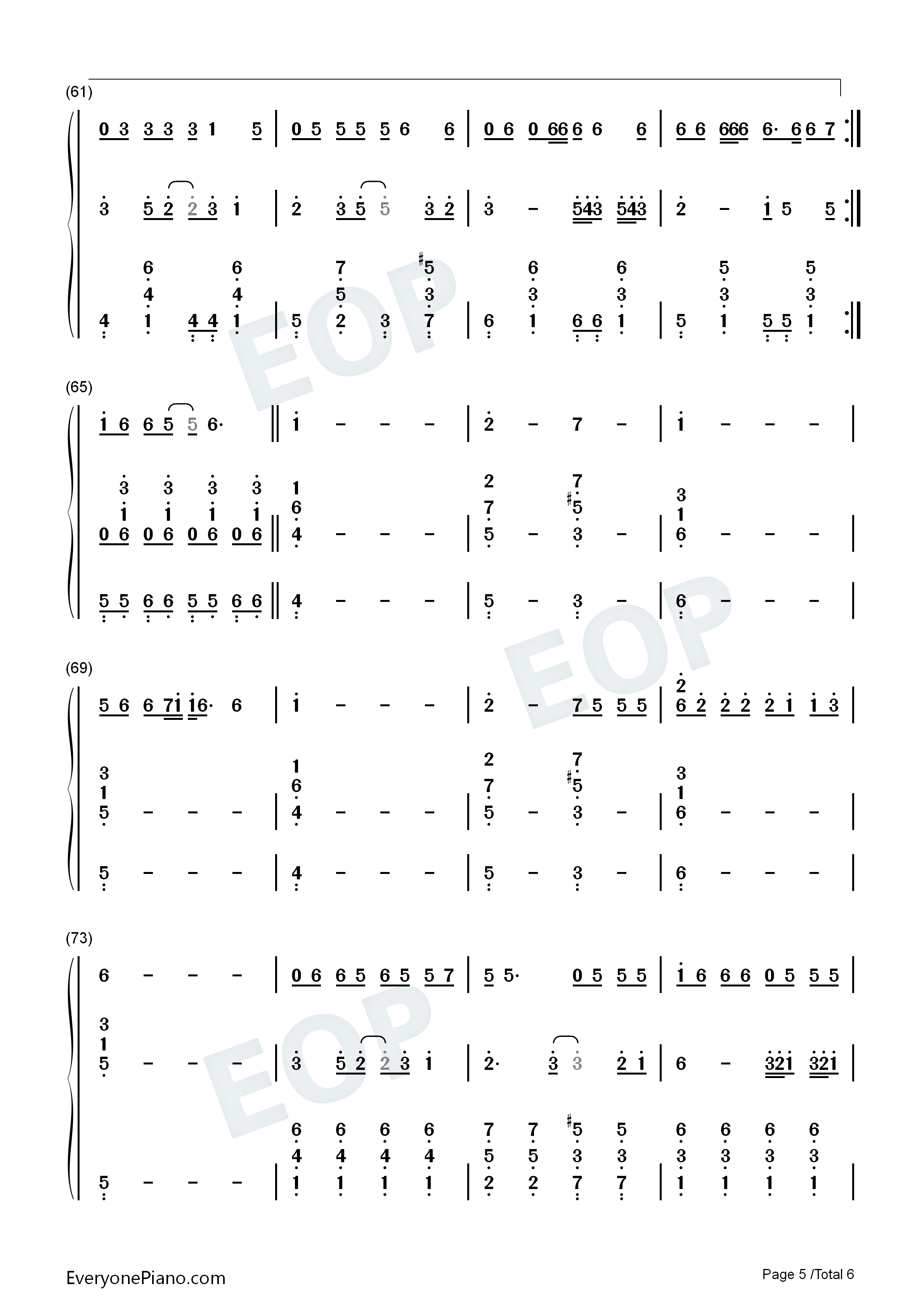 谎言钢琴简谱_BigBang演唱