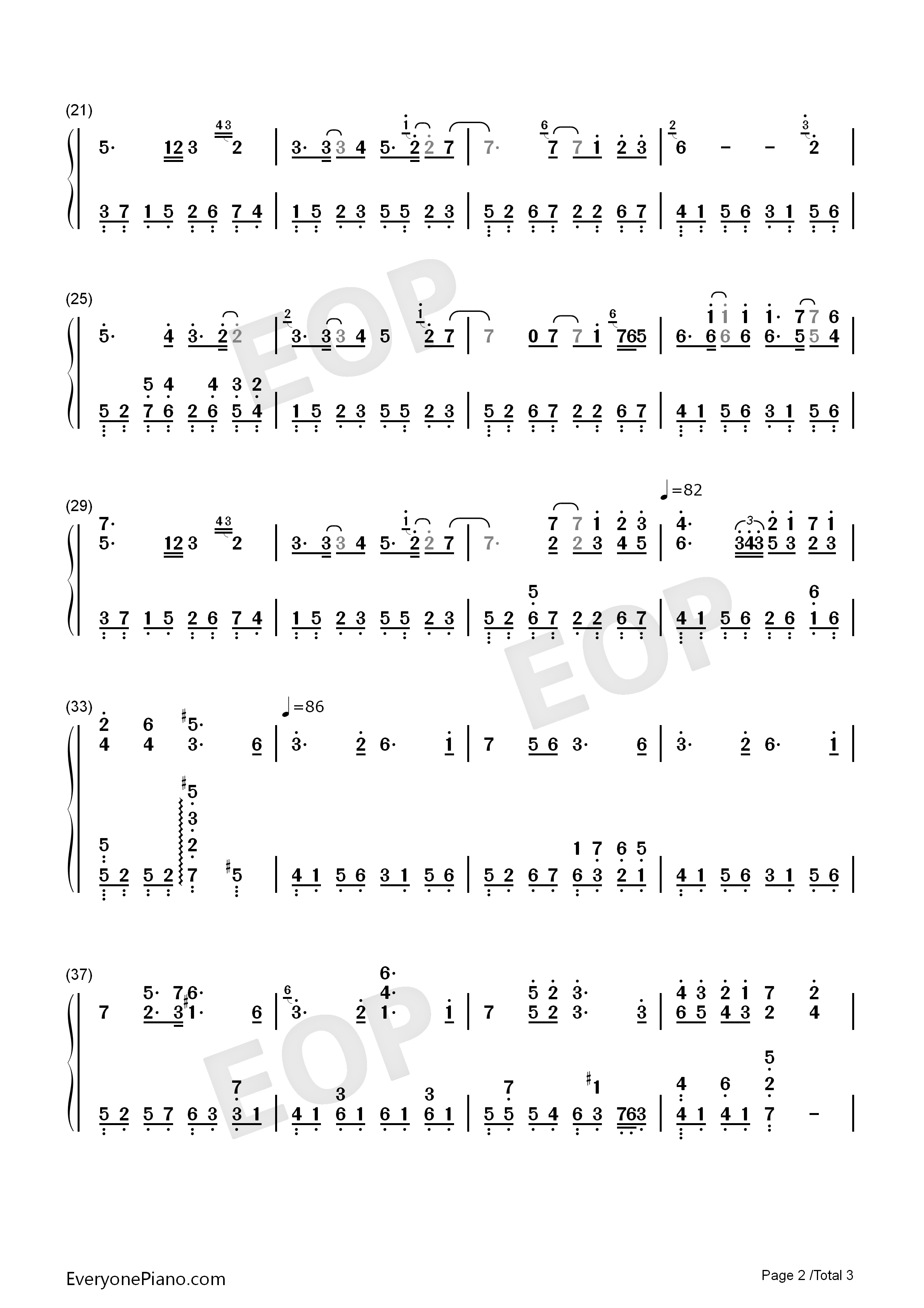 With_Memories钢琴简谱_阿保刚演唱