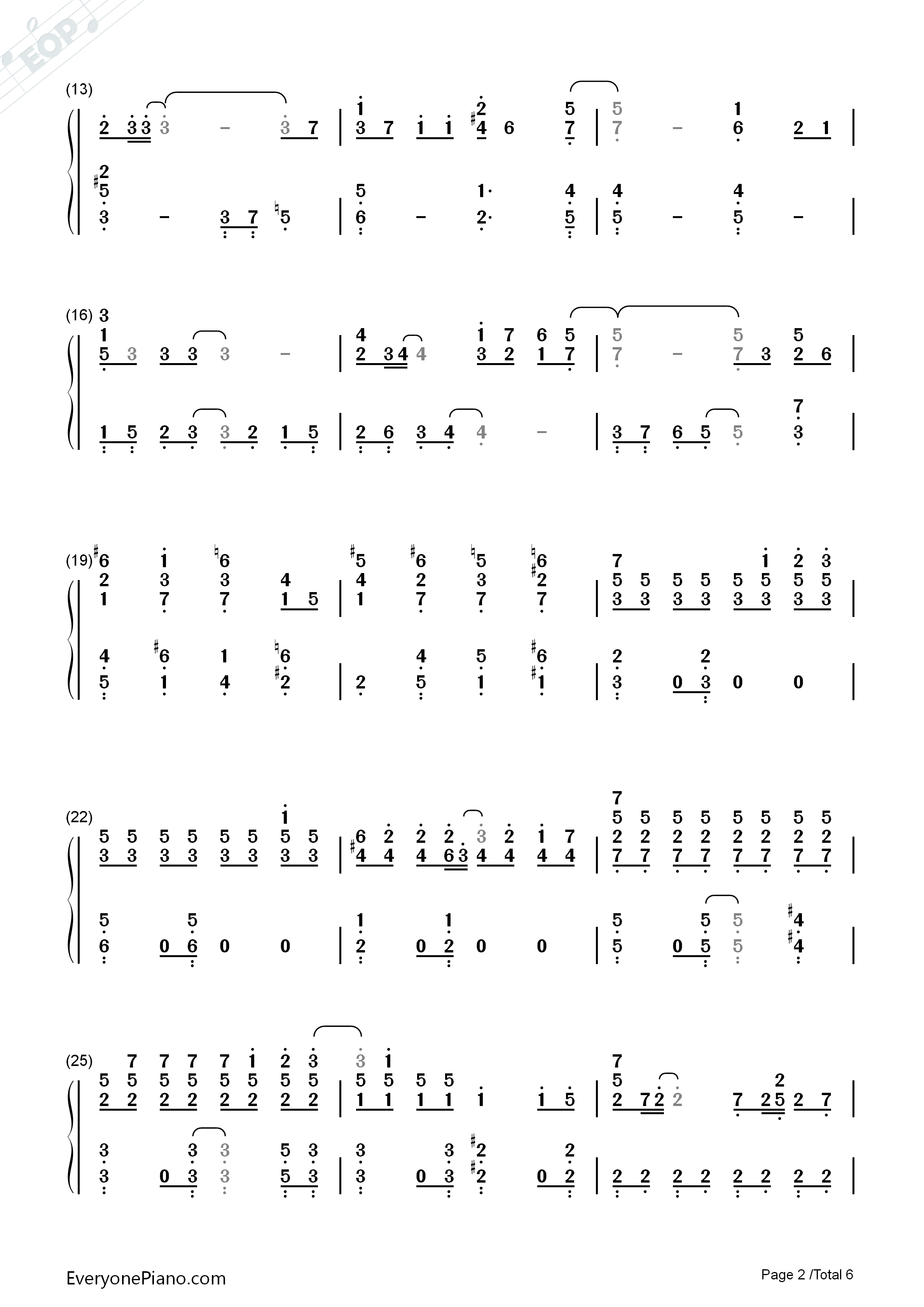 Say_Yes钢琴简谱_李代沫演唱