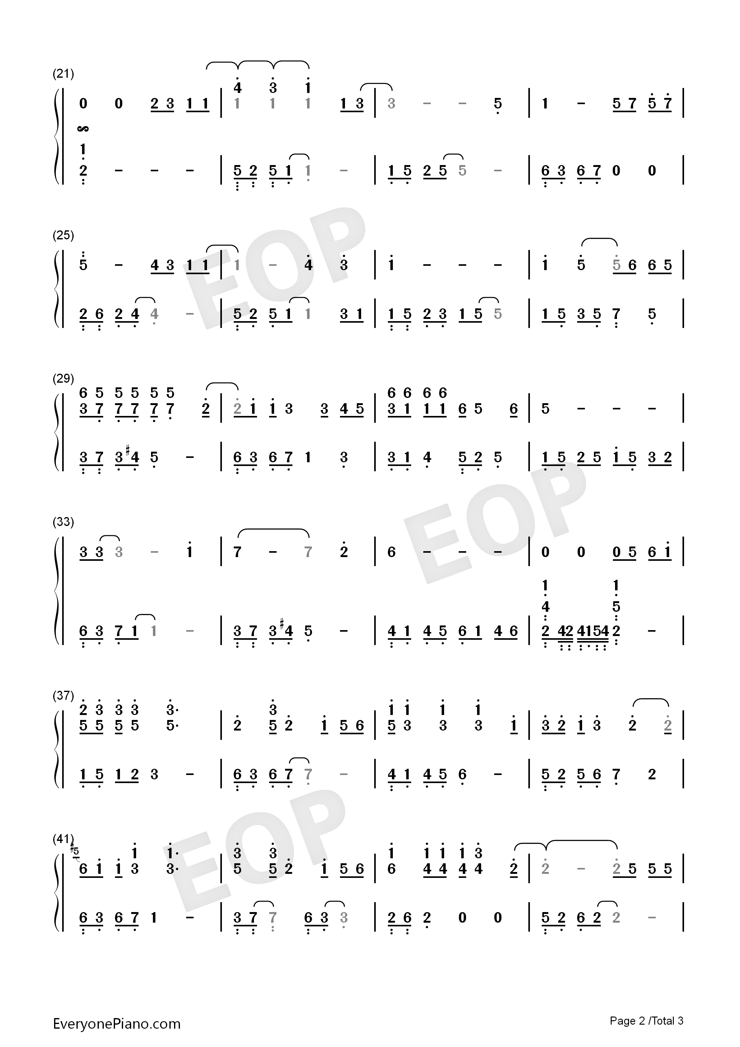 红色石头钢琴简谱_李智楠演唱