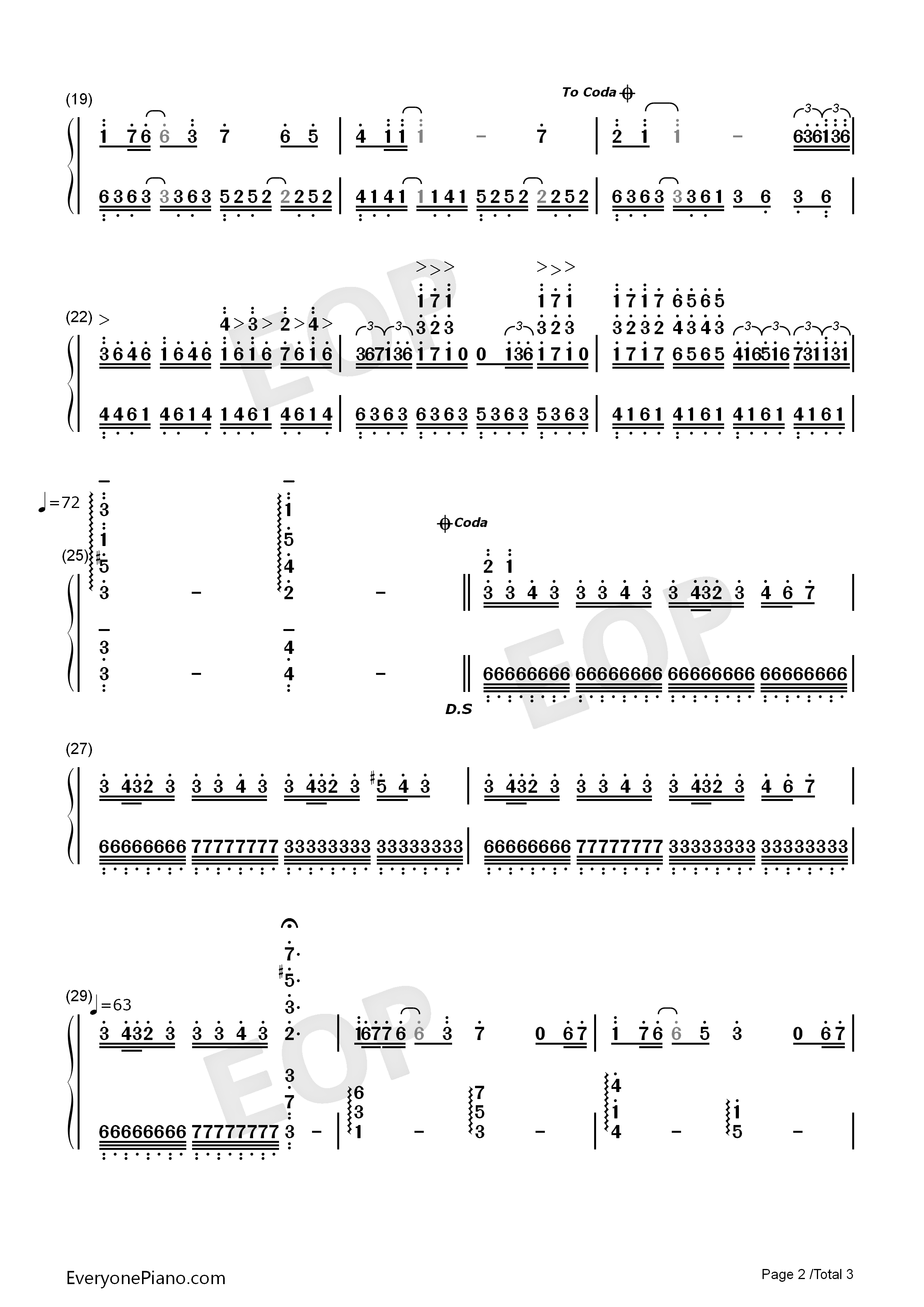 千年之恋钢琴简谱_飞儿乐团__F.I.R.演唱