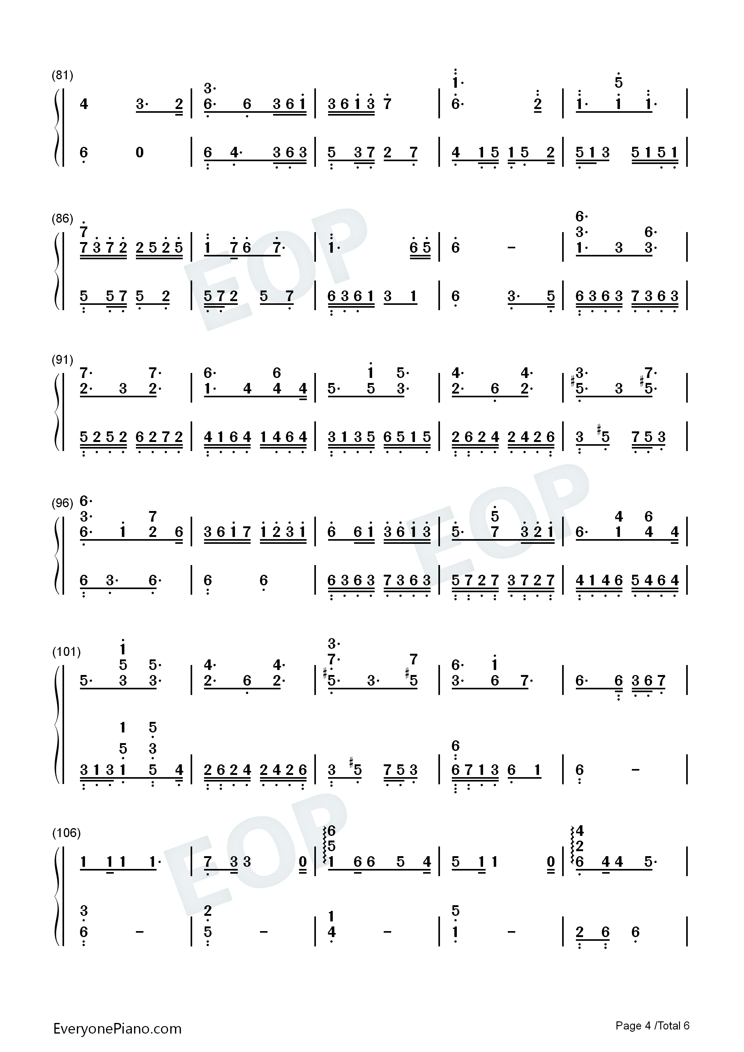 夜曲钢琴简谱_周杰伦__Jay演唱