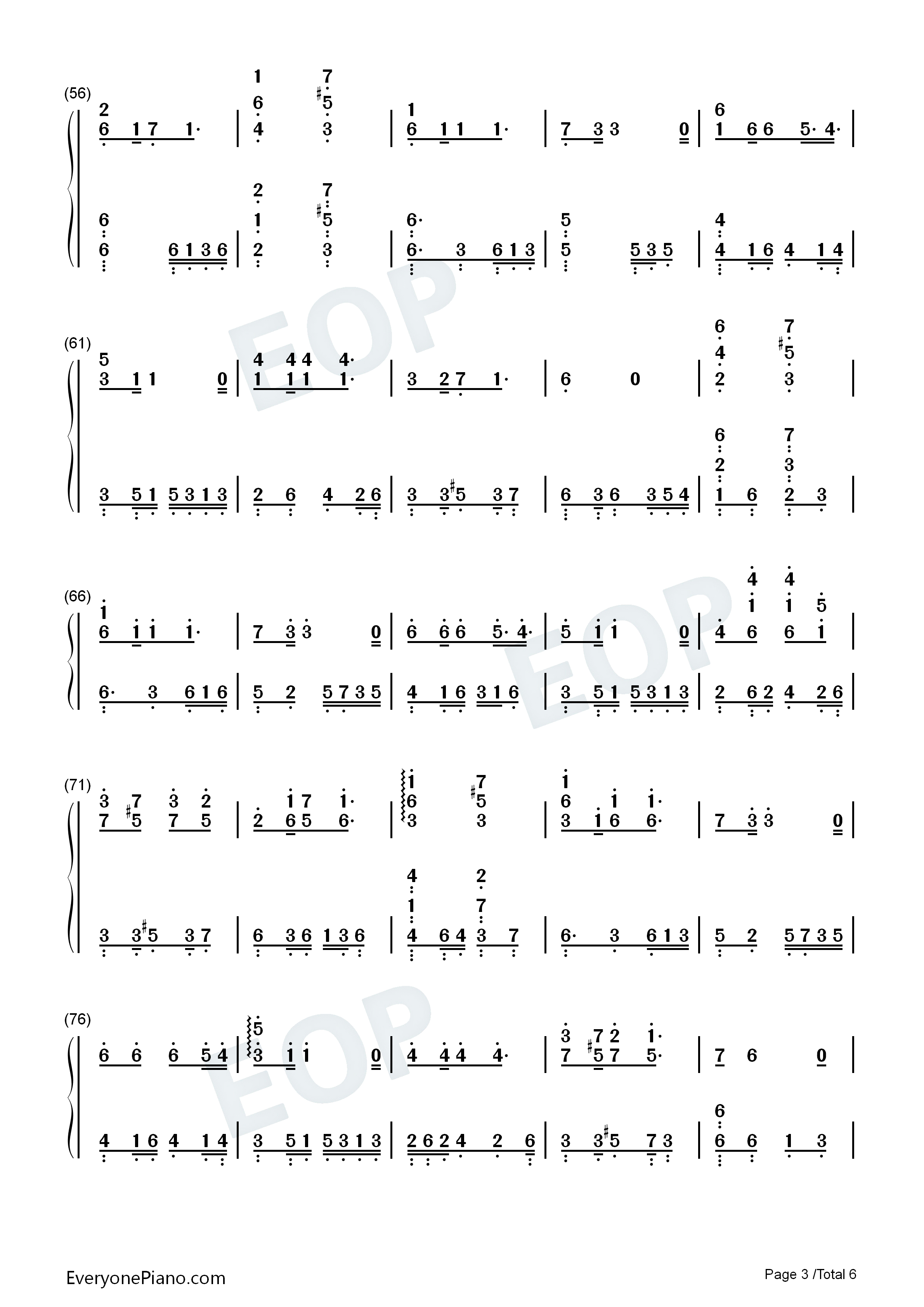 夜曲钢琴简谱_周杰伦__Jay演唱