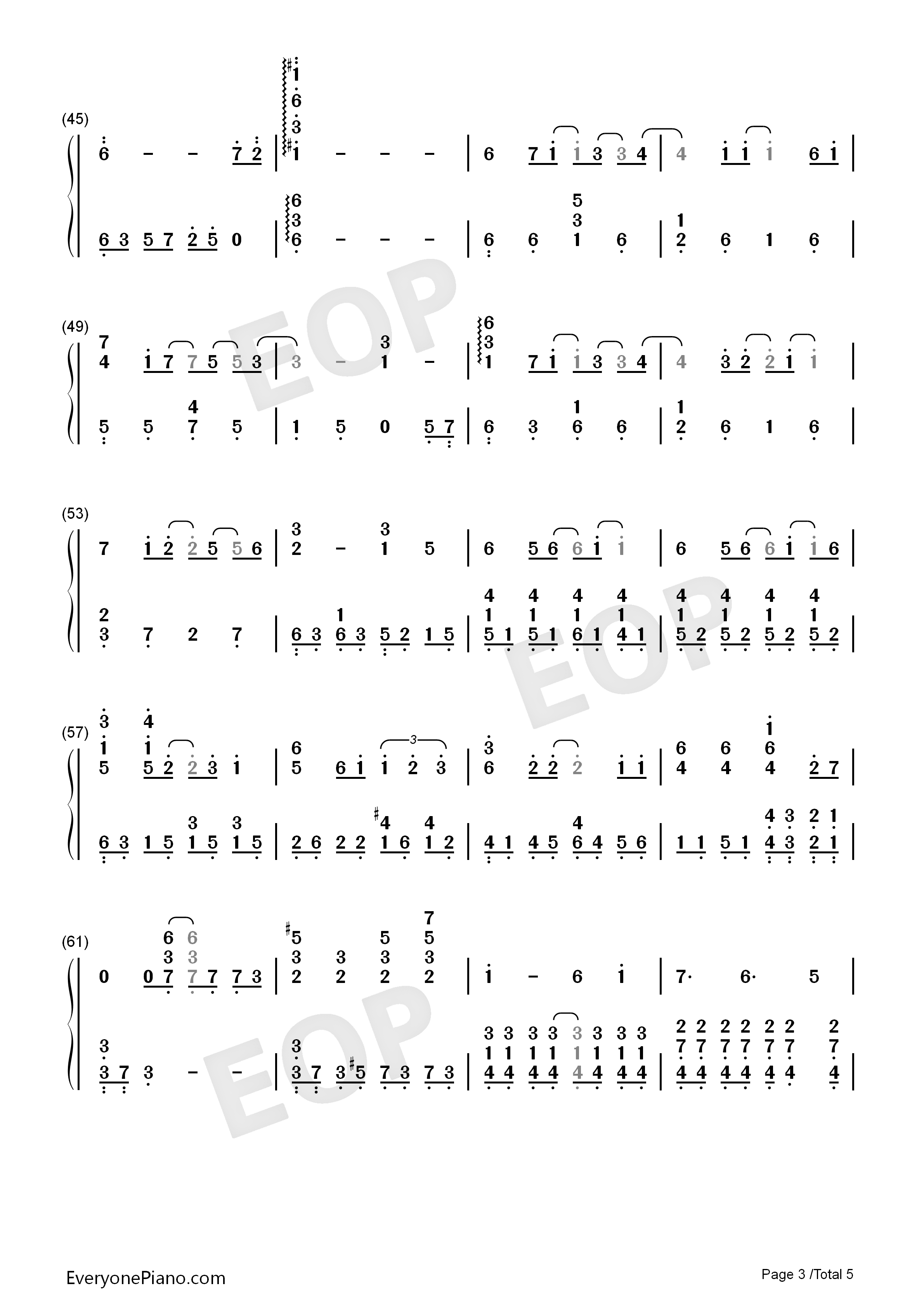 白夜~true_light~钢琴简谱_宫本骏一宫本骏一演唱