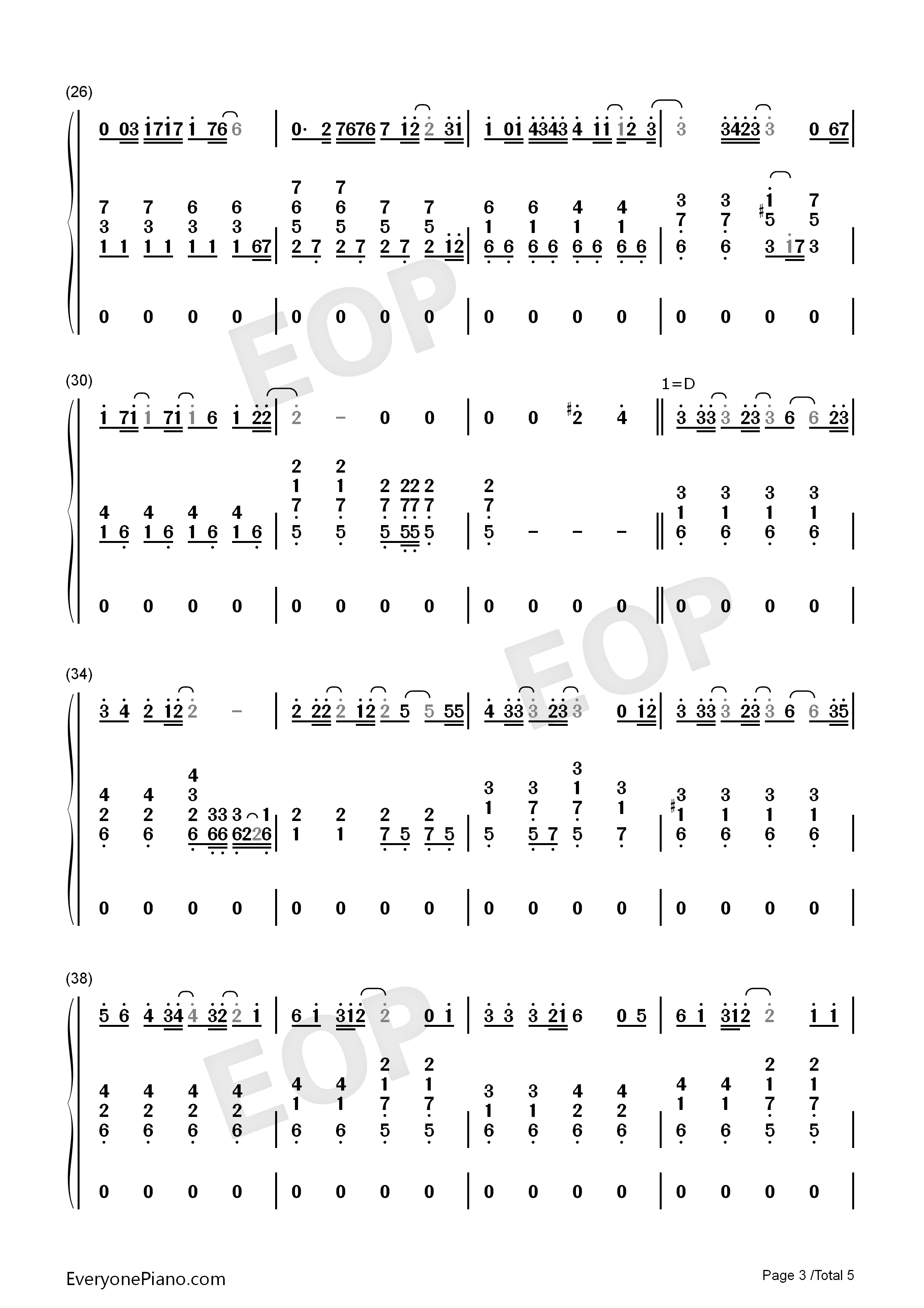 Love_To_Be_Loved_By_You钢琴简谱_马克·特伦茨__Marc_Terenzi演唱