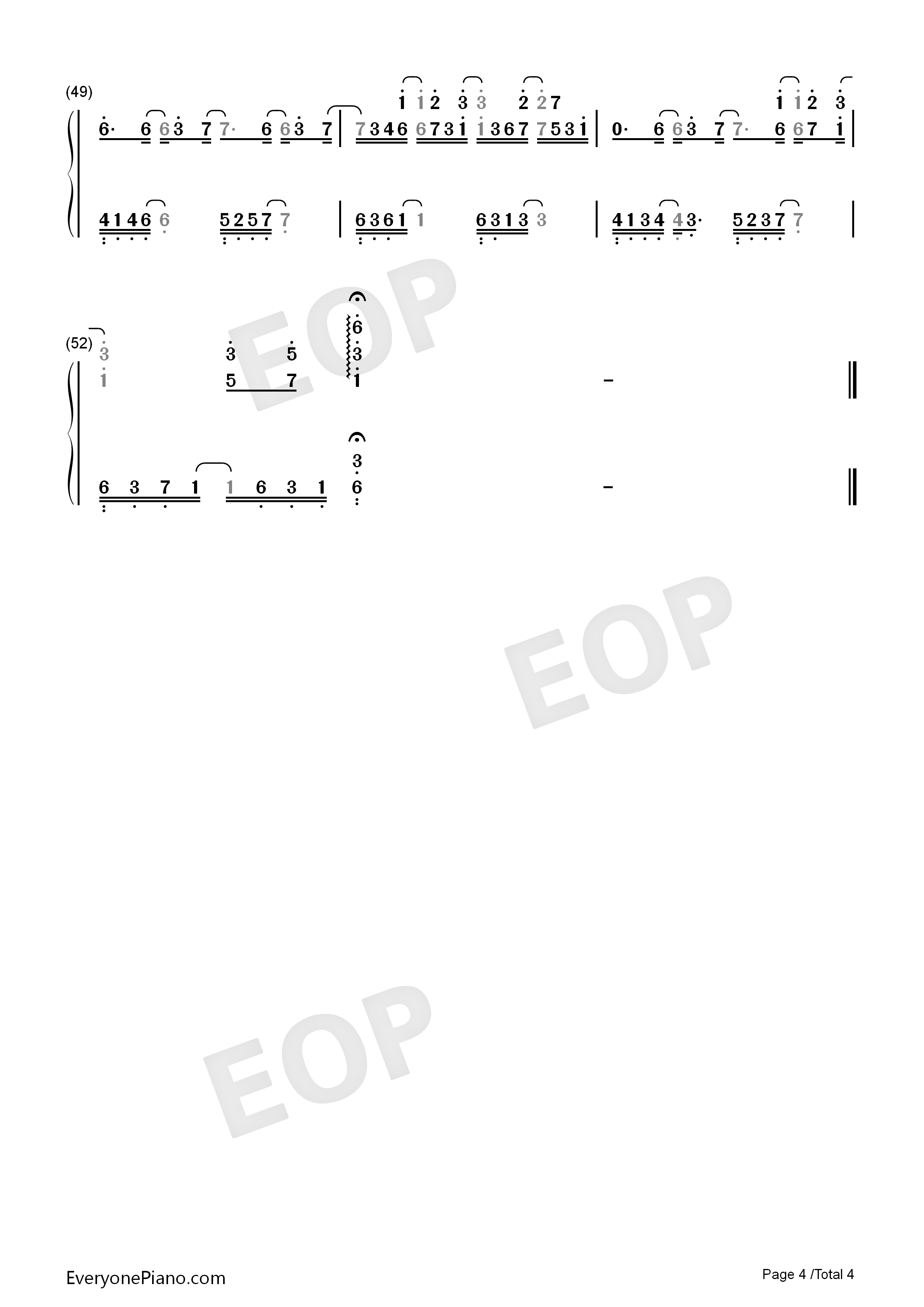 春泥钢琴简谱_庾澄庆演唱