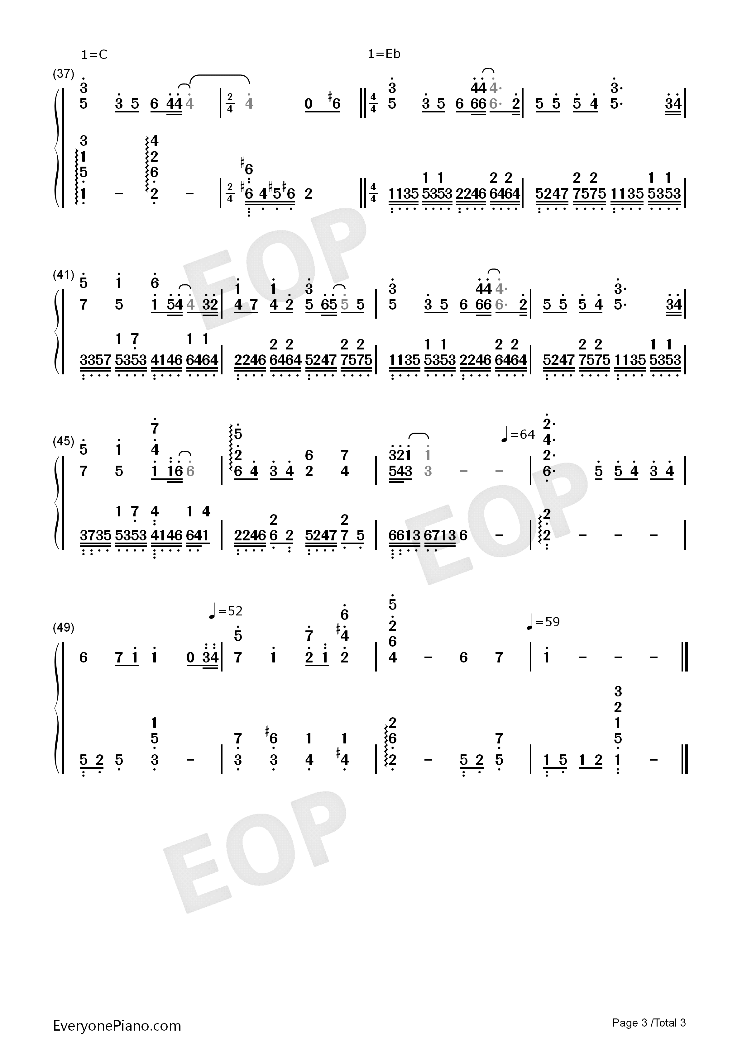 原来爱情这么伤钢琴简谱_梁咏琪演唱