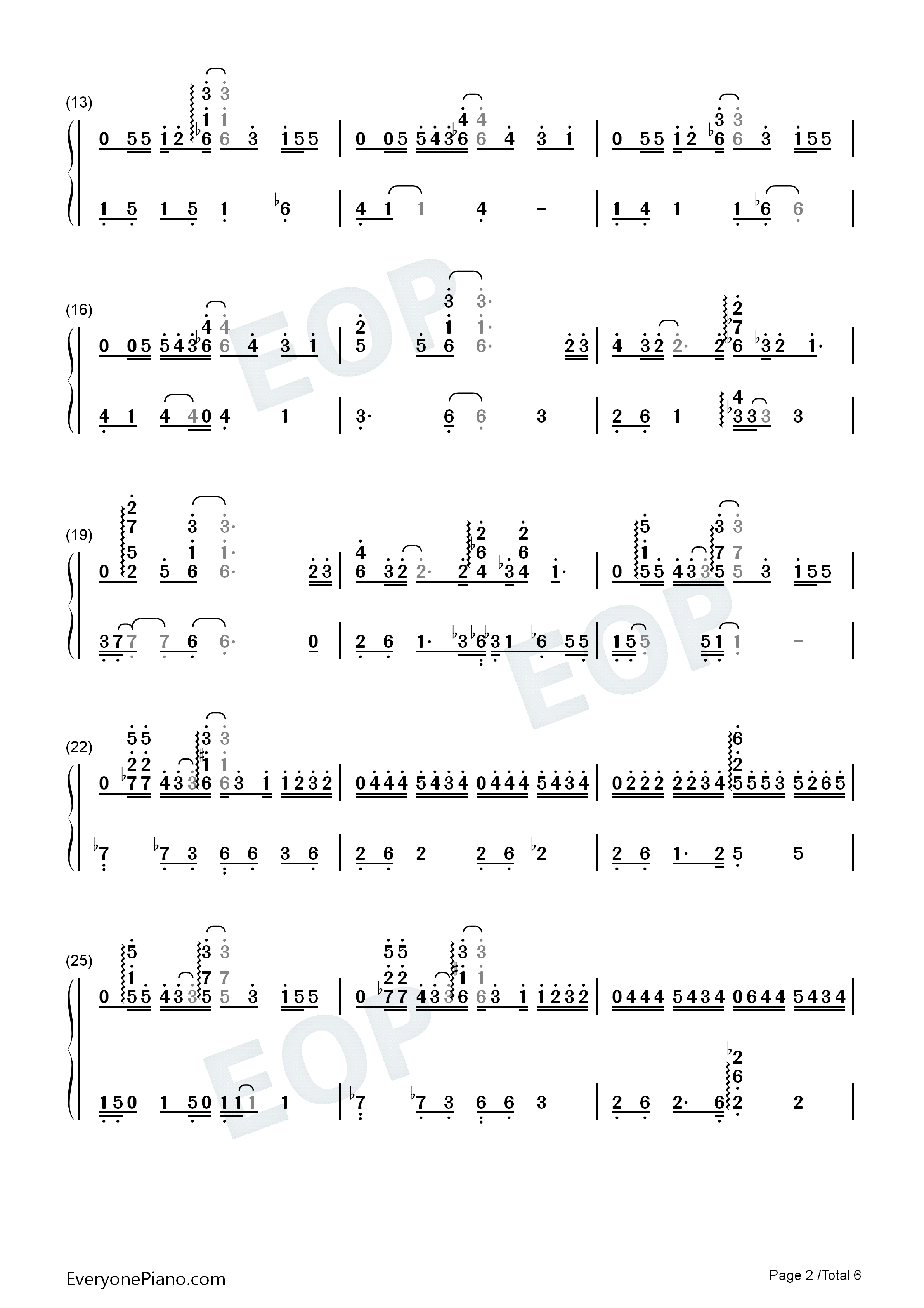 One_More_Time_One_More_Chance钢琴简谱_山崎将义__山崎まさよし演唱