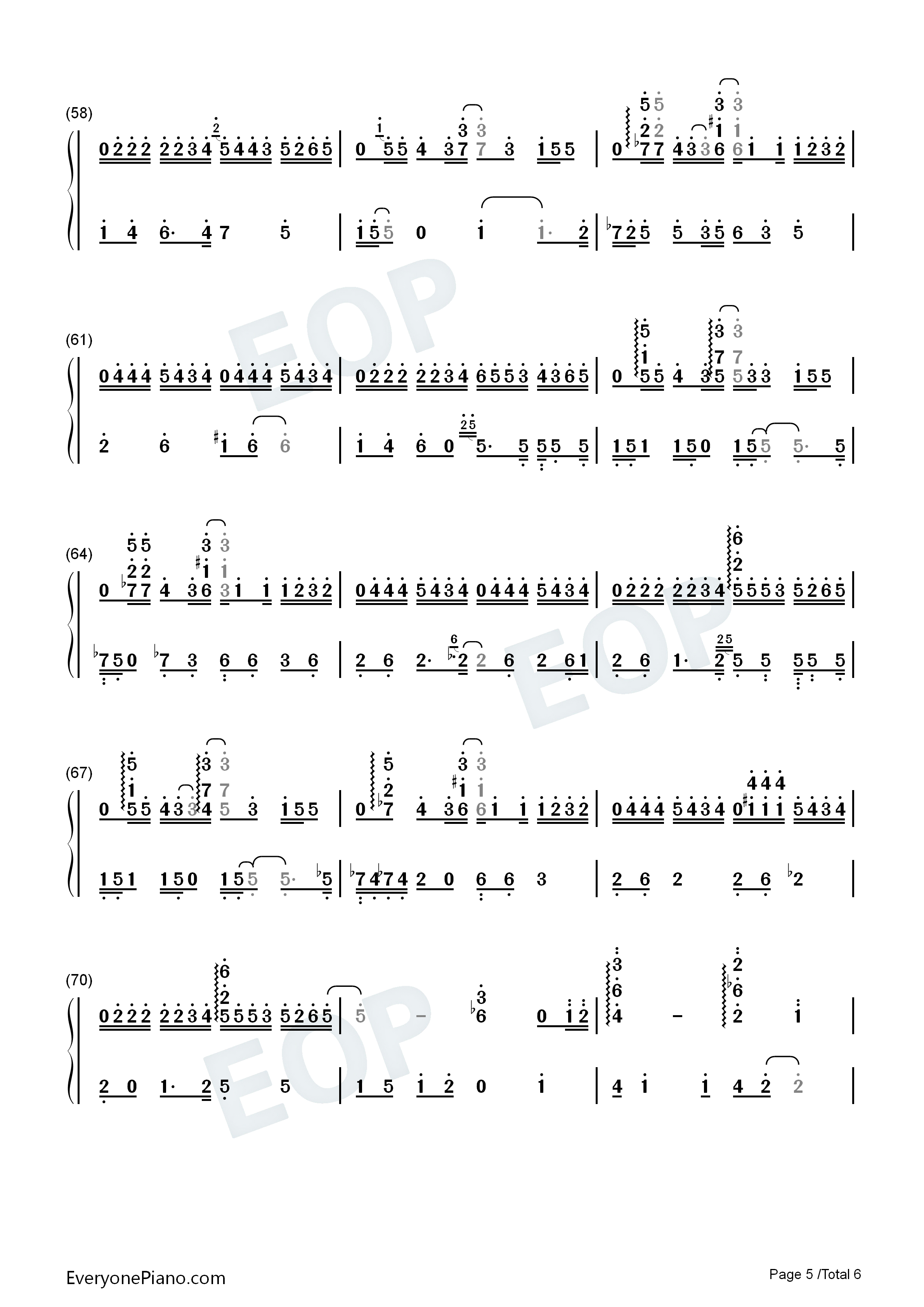 One_More_Time_One_More_Chance钢琴简谱_山崎将义__山崎まさよし演唱