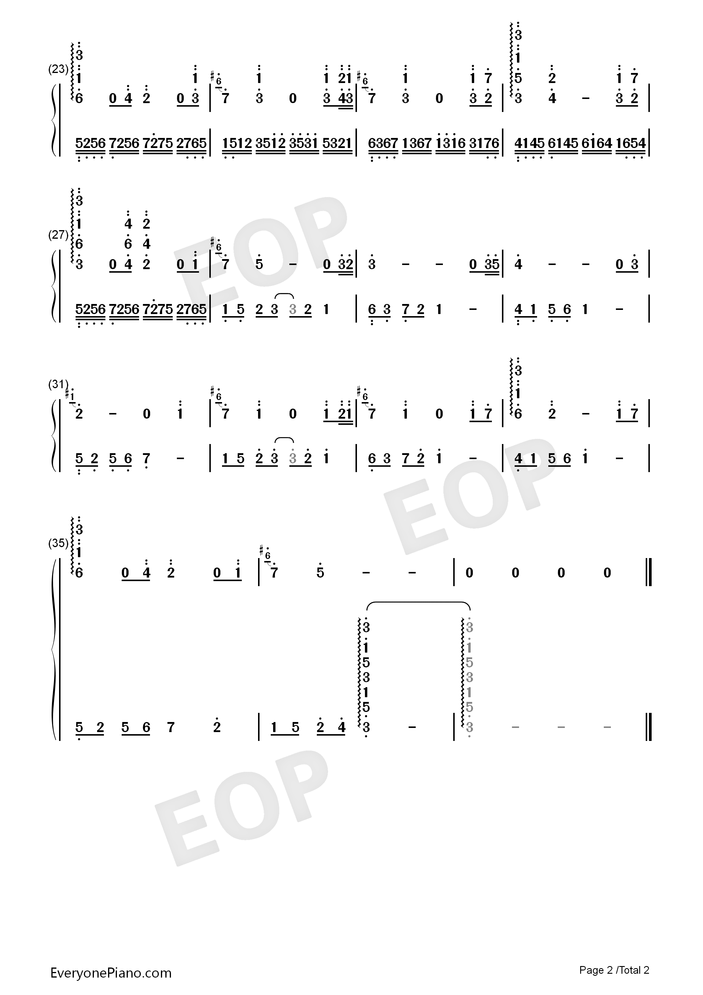 水的记忆1钢琴简谱_张其萍演唱