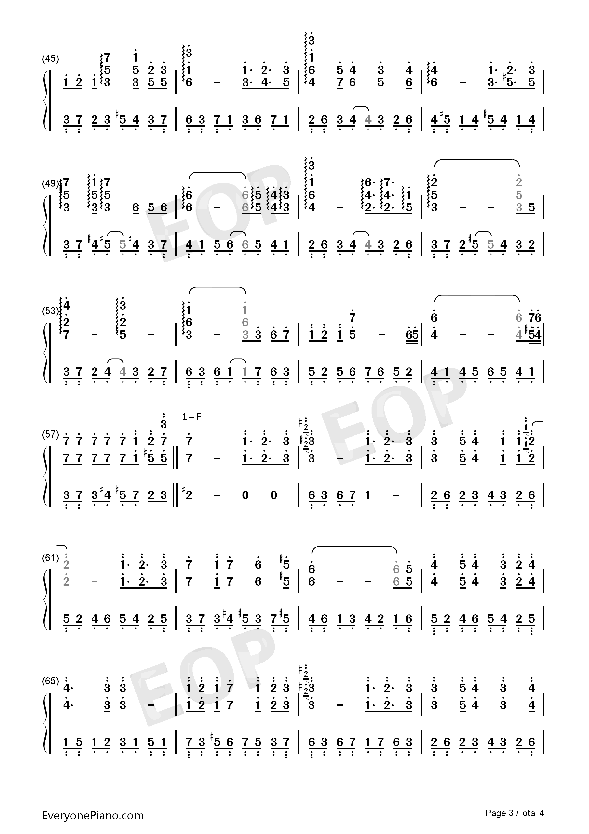 守候钢琴简谱_徐冥蕾__心然演唱