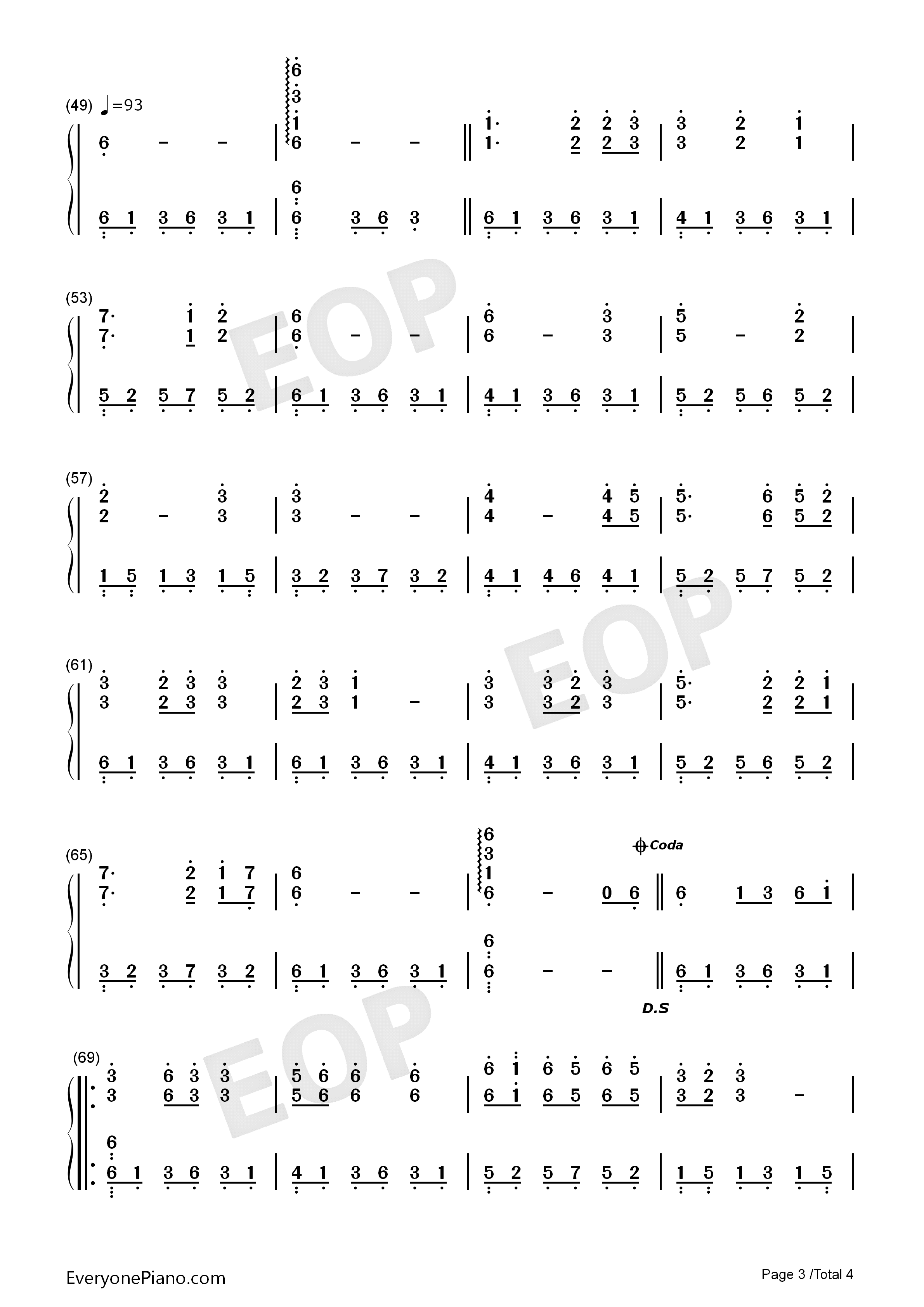 丁香花钢琴简谱_唐磊演唱