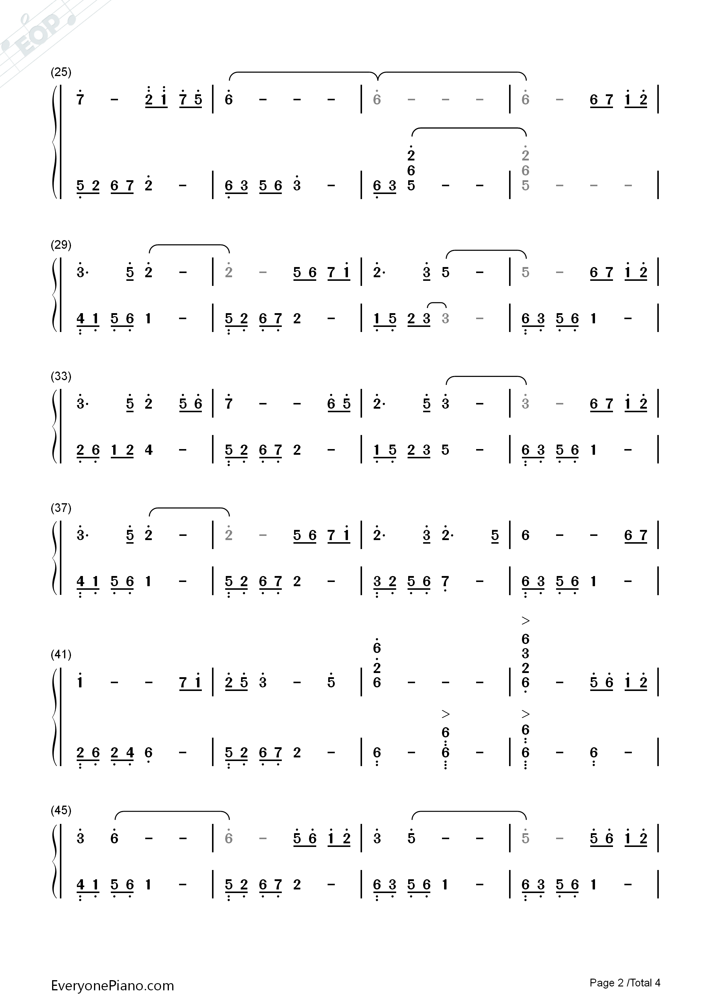 火宵之月钢琴简谱_中村由利子__ビデオサントラ演唱