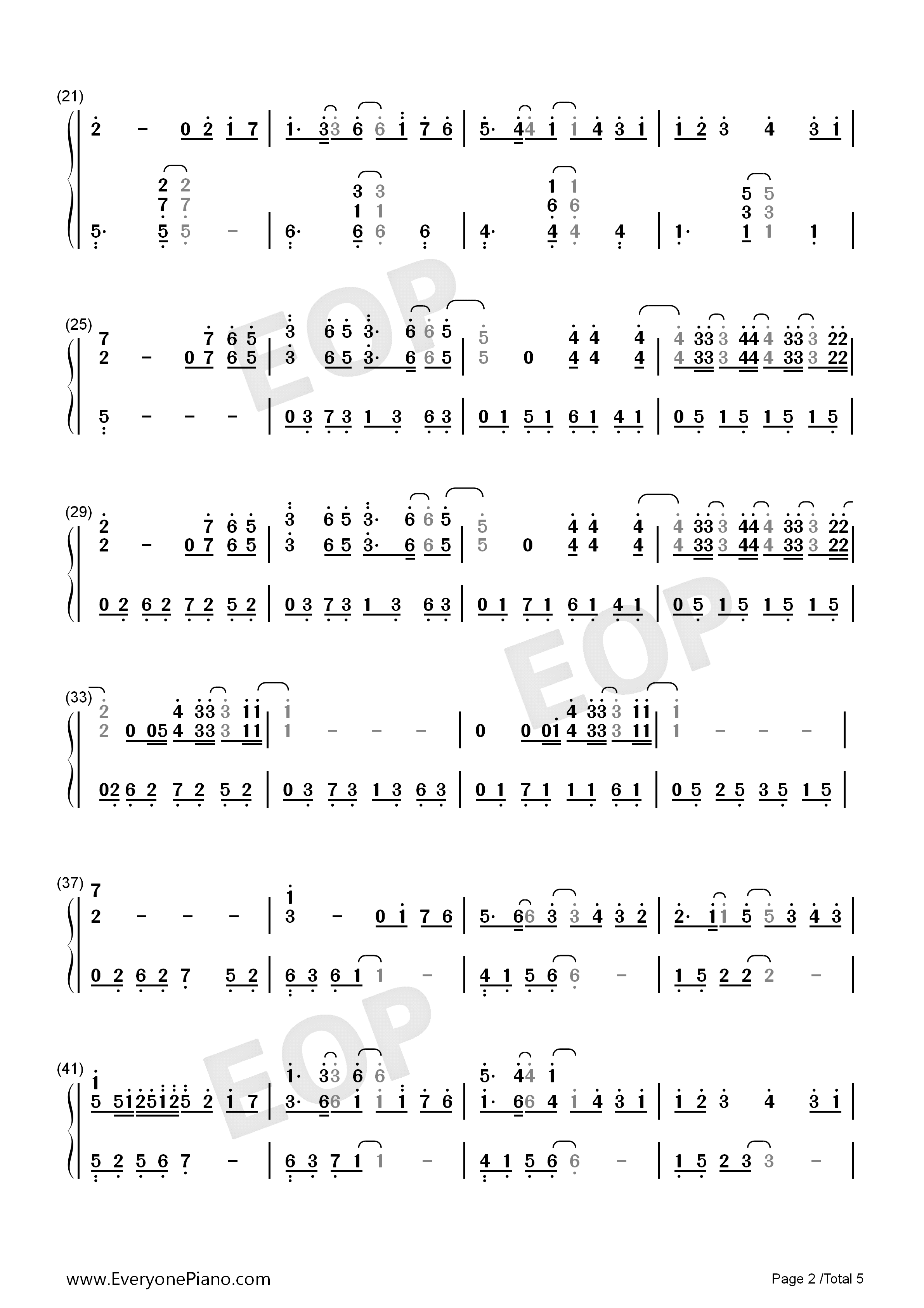 Love_The_Way_You_Lie钢琴简谱_Eminem__Rihanna演唱