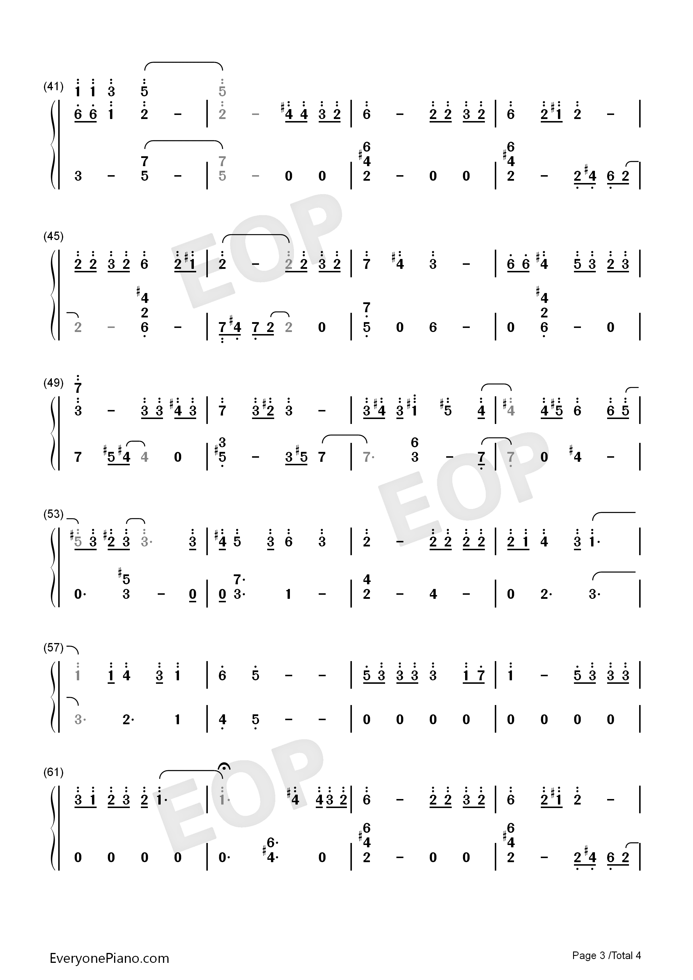 星をめざして钢琴简谱_NEWS演唱
