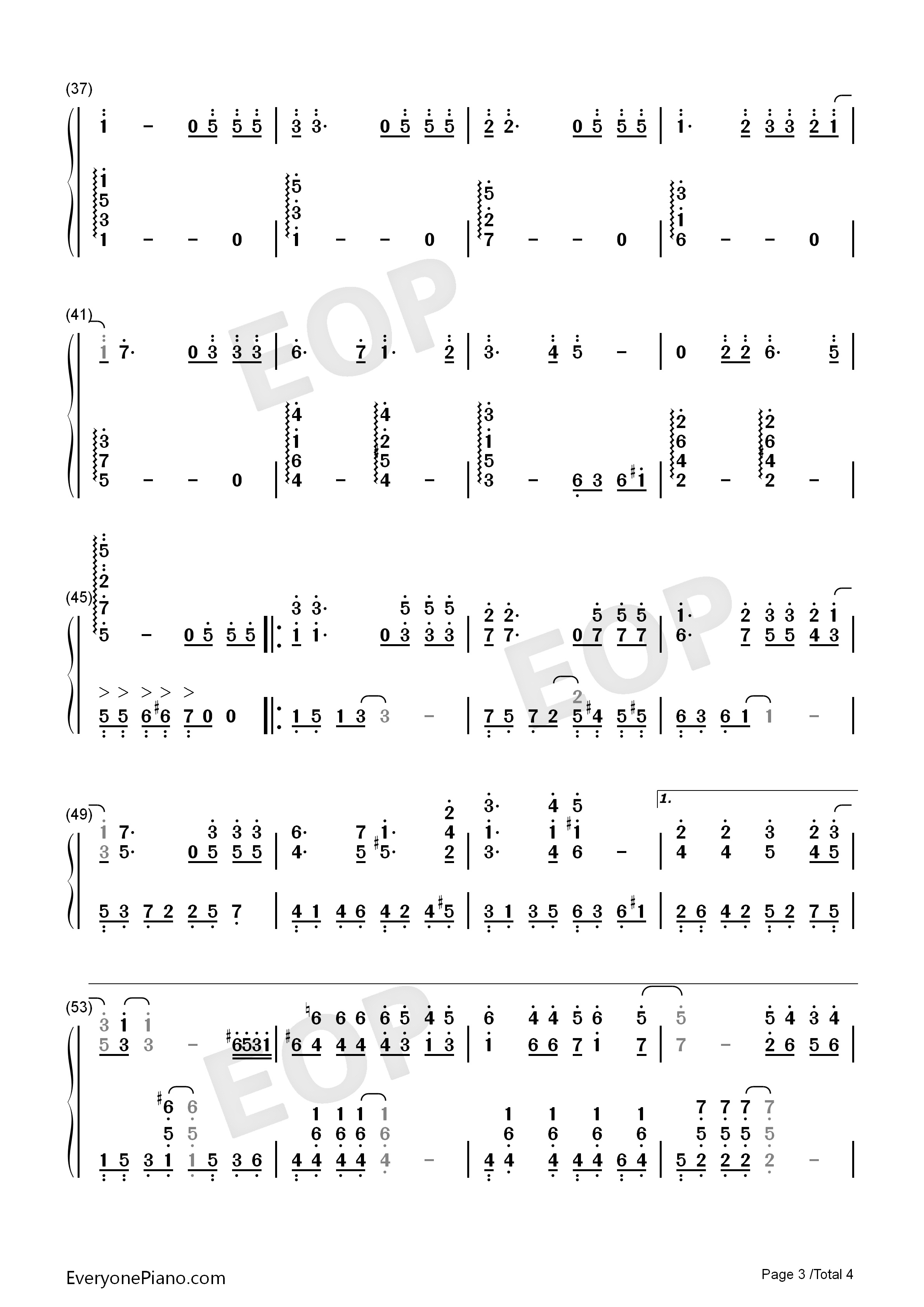 月光钢琴简谱_王心凌演唱