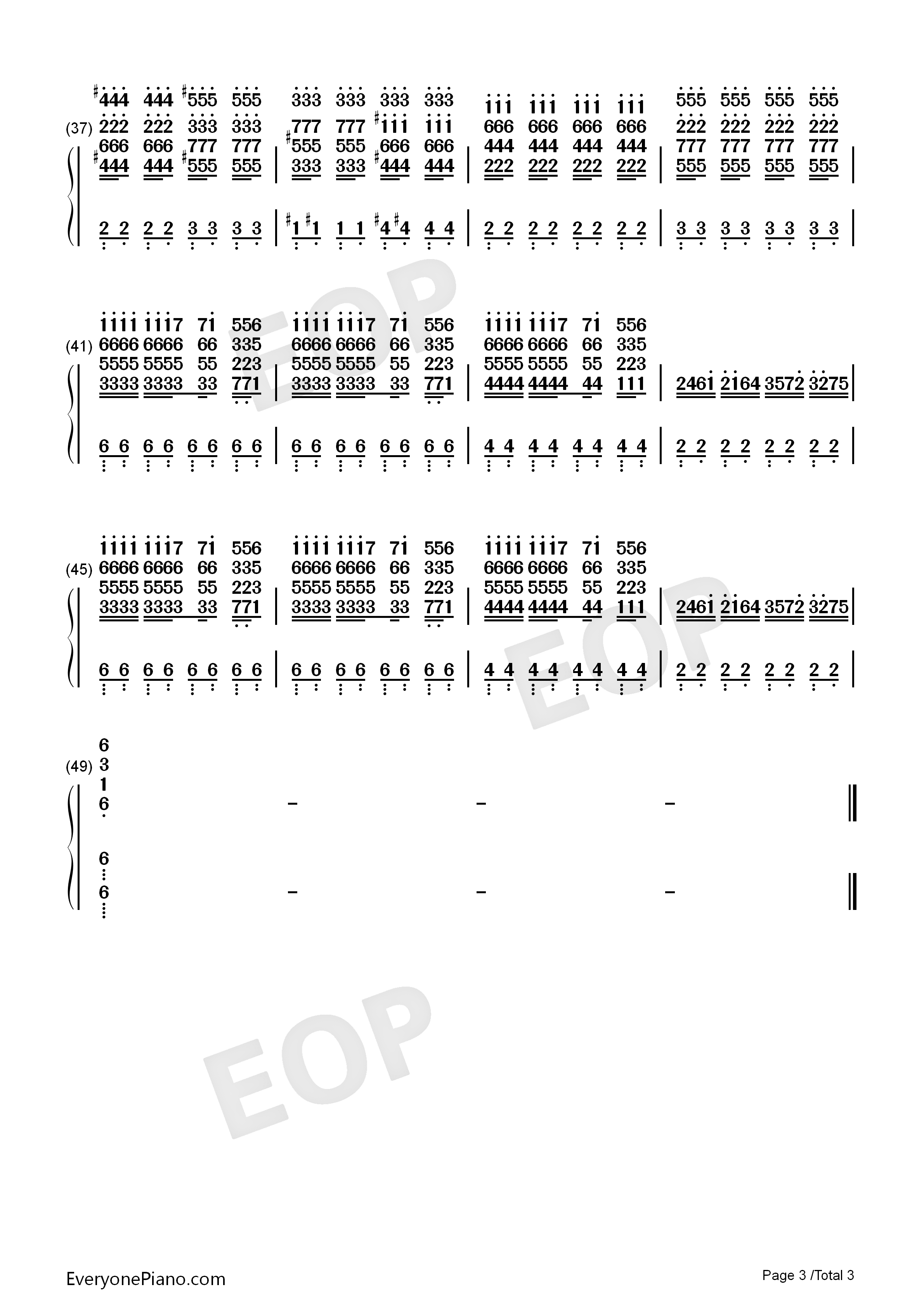 东京热_Tokyo_Hot钢琴简谱_Tokyo_Hot演唱