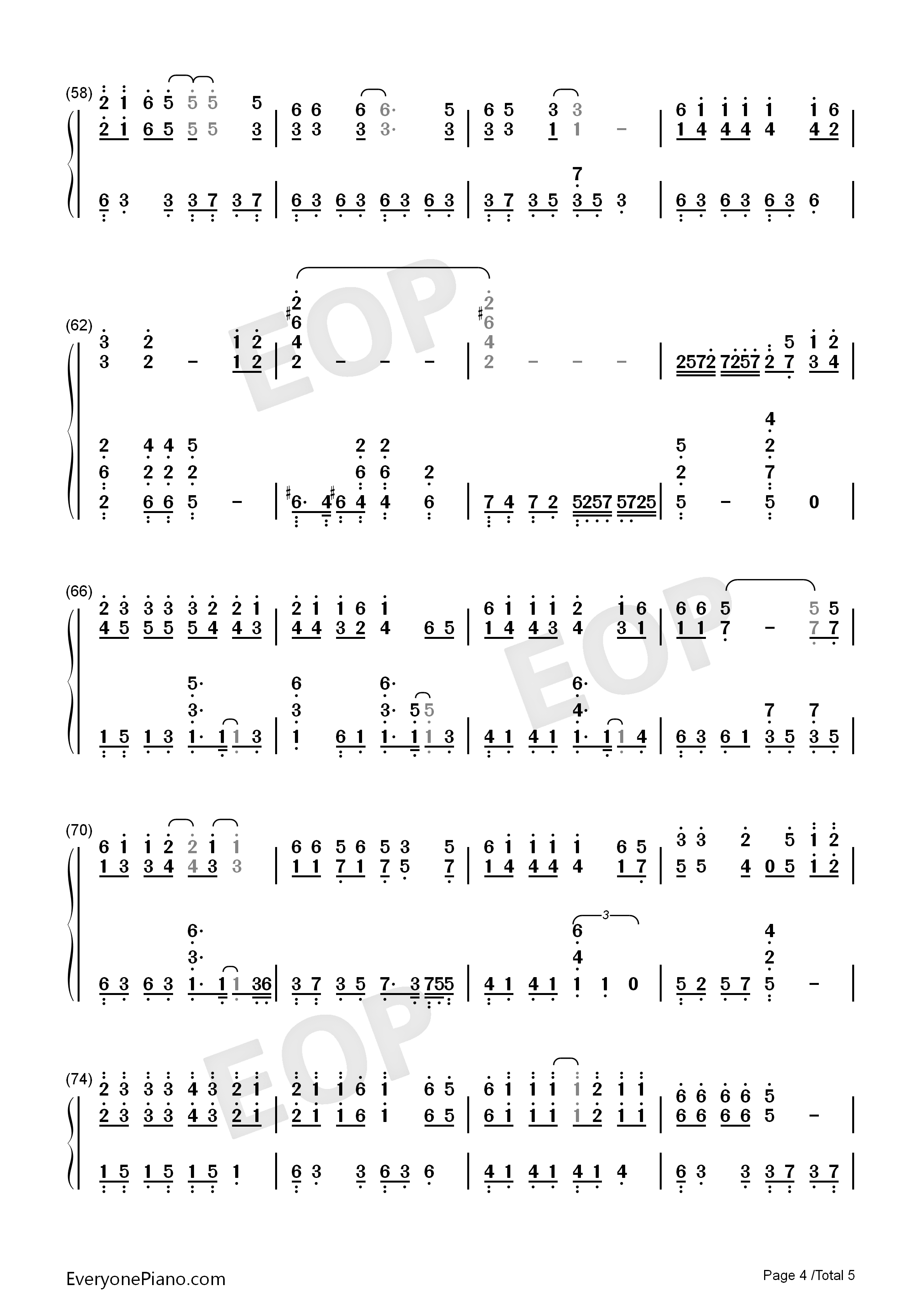 披着羊皮的狼钢琴简谱_谭咏麟__刀郎演唱