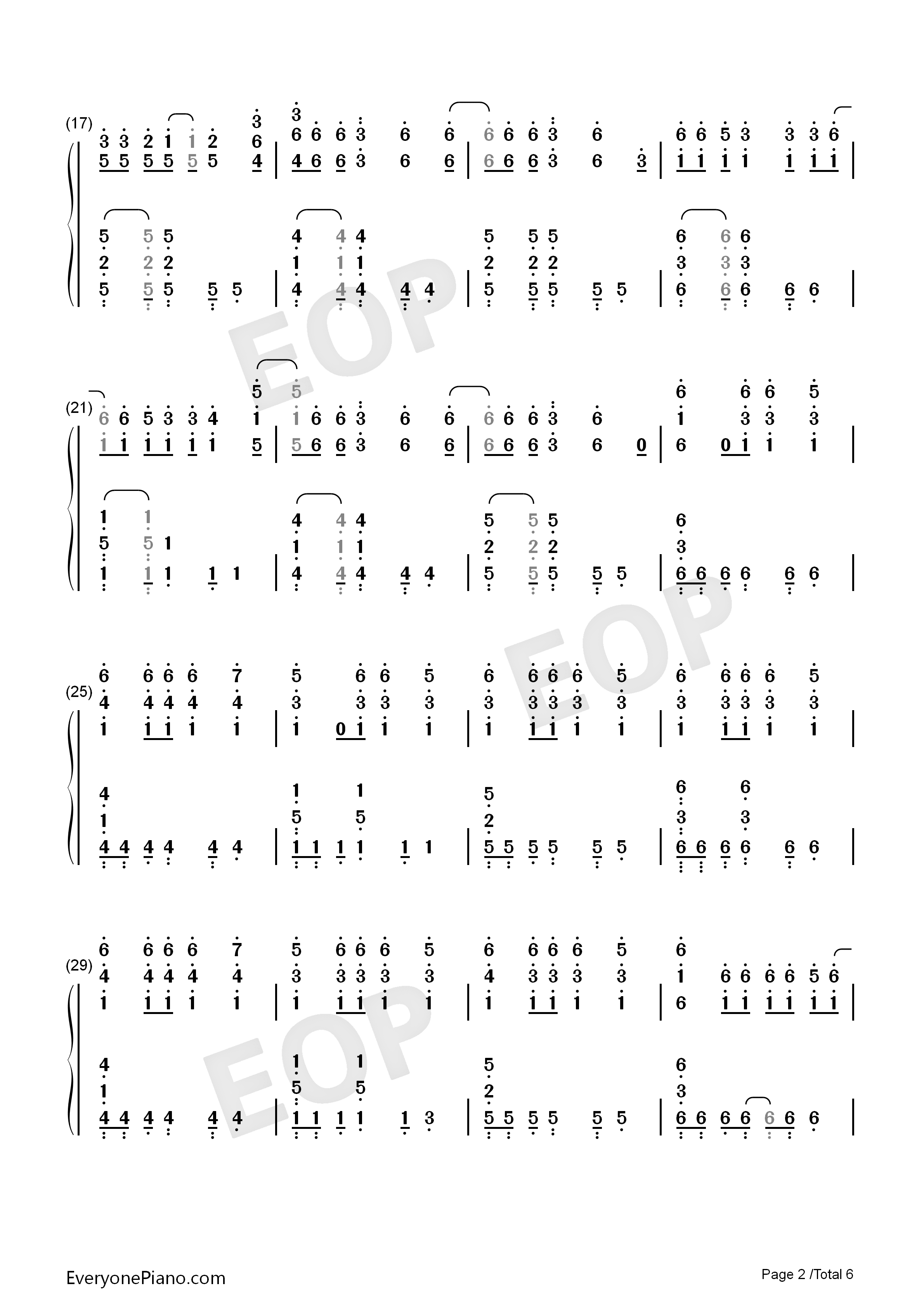 Numb摇滚版钢琴简谱_林肯公园演唱